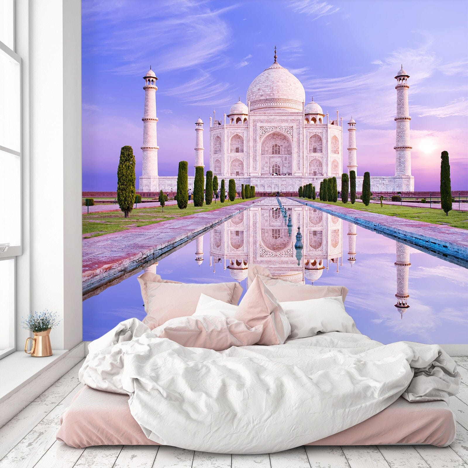 3D Purple Castle 1672 Wall Murals Wallpaper AJ Wallpaper 2