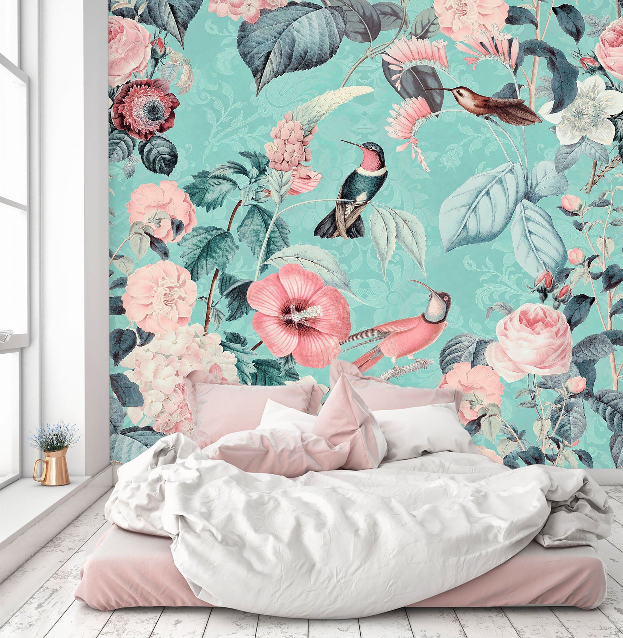 3D Bird Home 1444 Andrea haase Wall Mural Wall Murals Wallpaper AJ Wallpaper 2