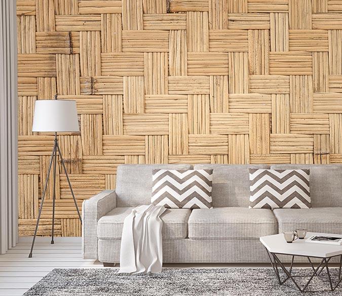 3D Mat Wood 096 Wallpaper AJ Wallpaper