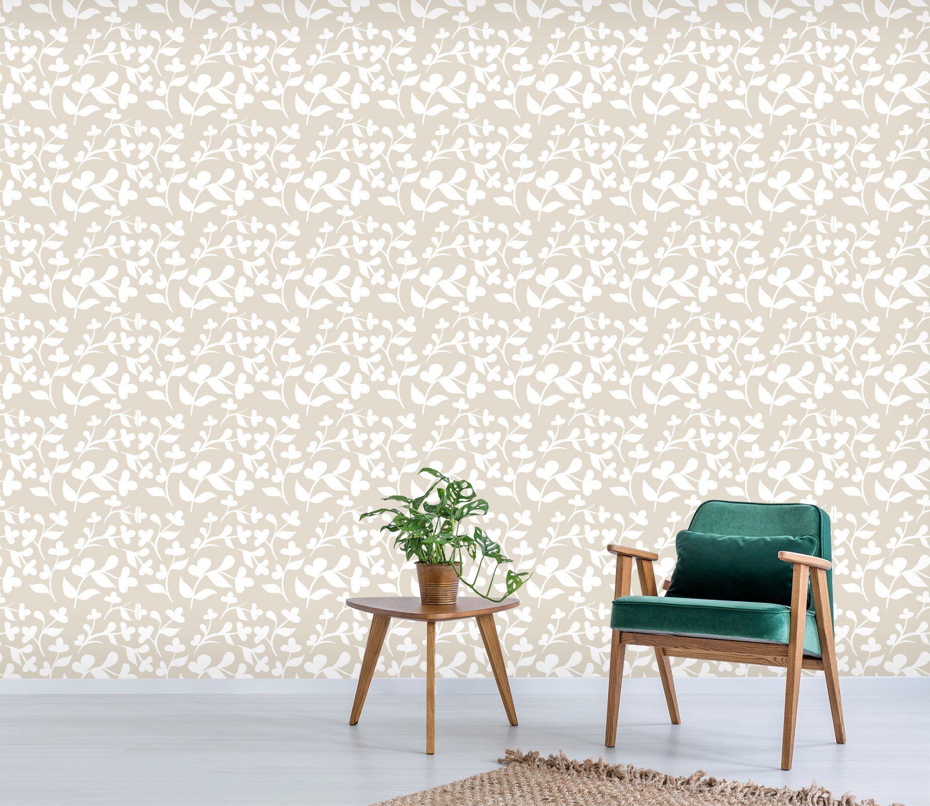 3D Graffiti White Flower 226 Wallpaper AJ Wallpaper