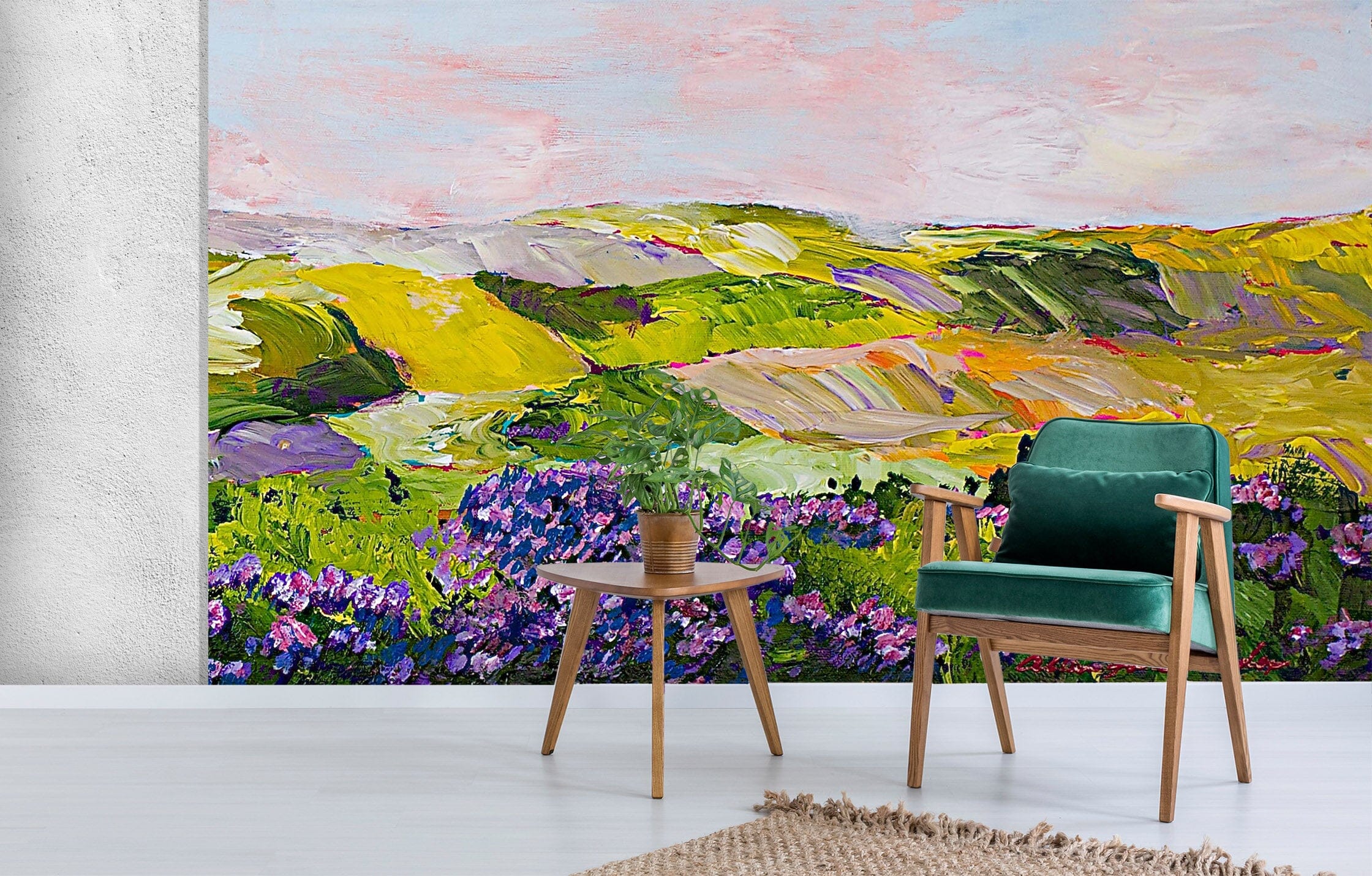 3D Colorful Garden 171 Allan P. Friedlander Wall Mural Wall Murals Wallpaper AJ Wallpaper 2