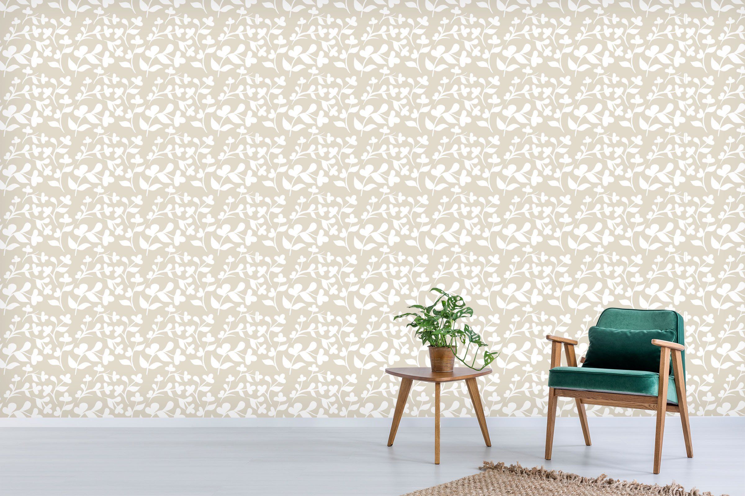 3D Graffiti White Flower 226 Wallpaper AJ Wallpaper