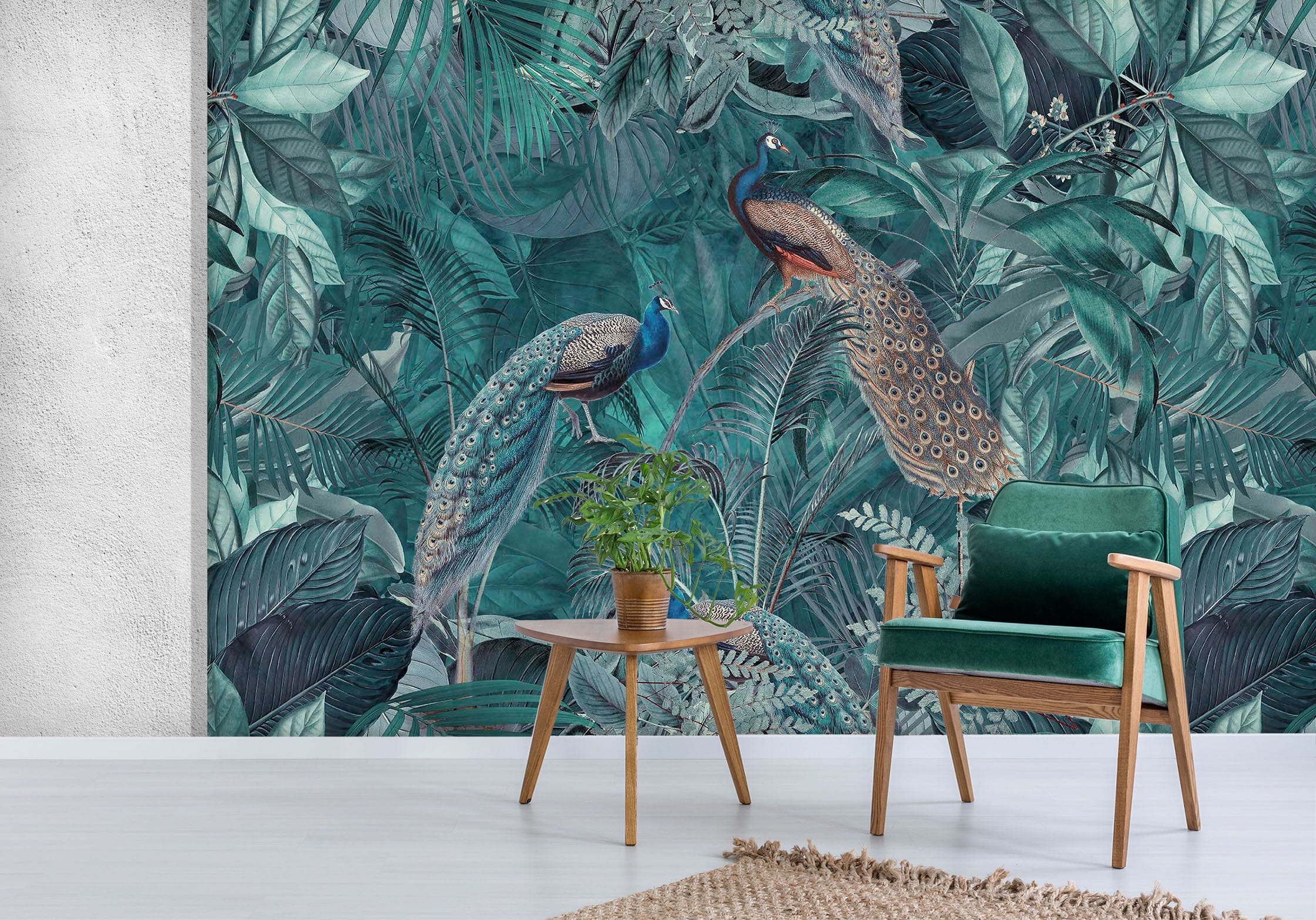 3D Quiet Leaves 1009 Andrea haase Wall Mural Wall Murals Wallpaper AJ Wallpaper 2