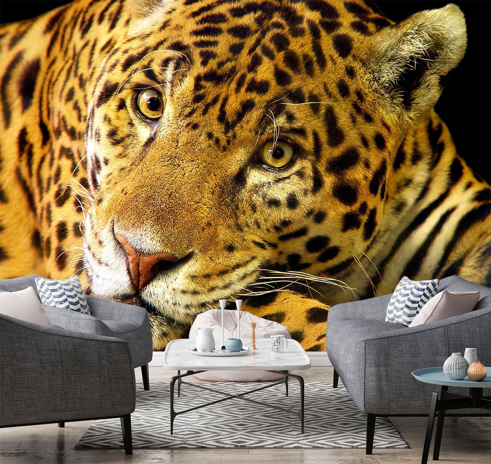 3D Leopard Leisure 431 Wall Murals Wallpaper AJ Wallpaper 2