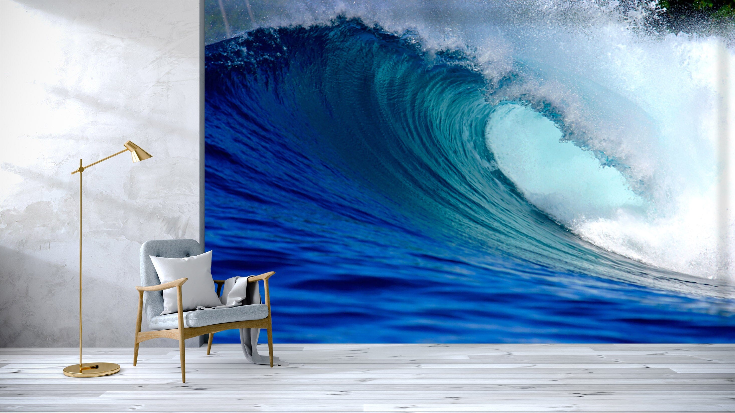 3D Giant Wave 103 Wall Murals Wallpaper AJ Wallpaper 2