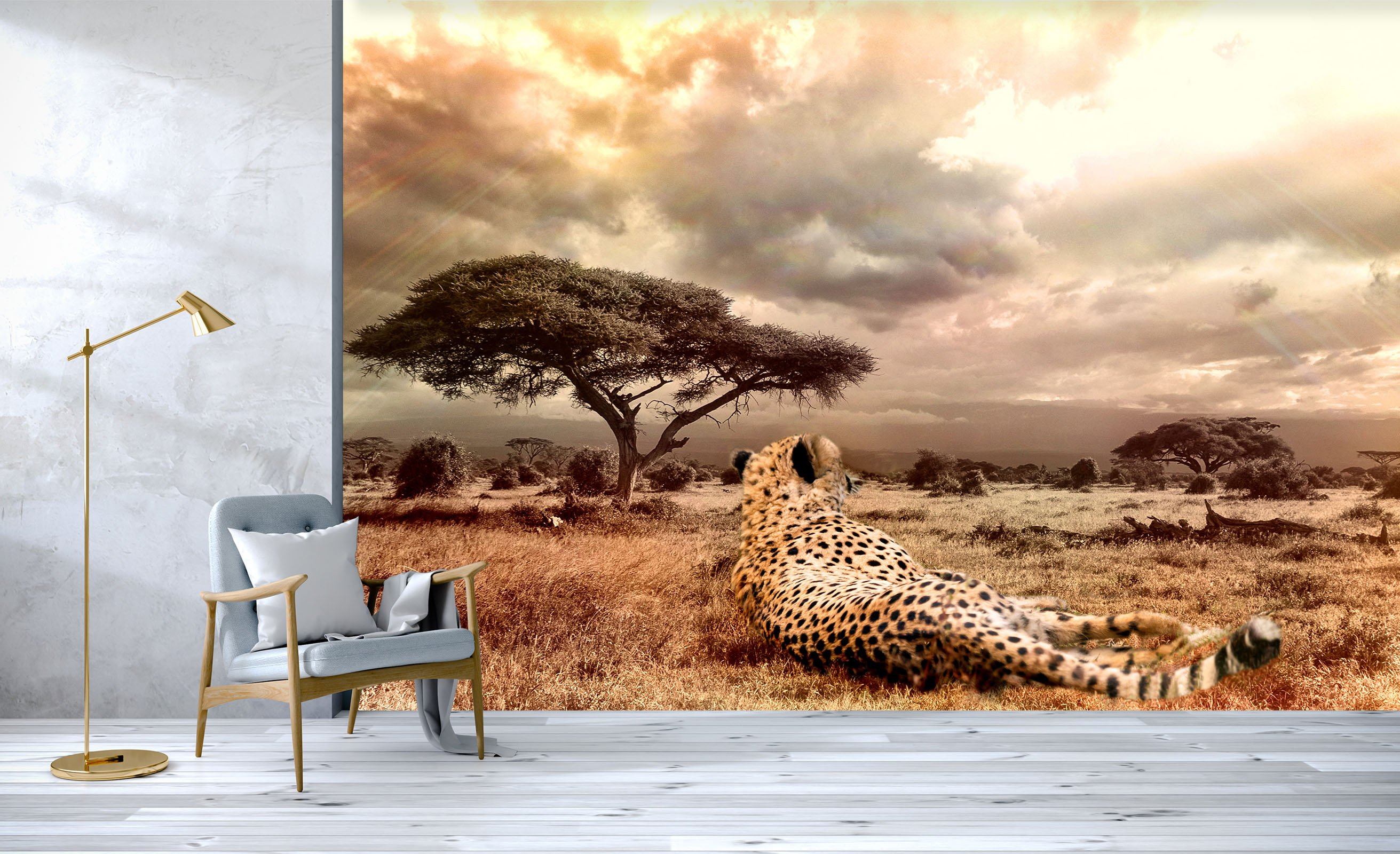 3D Twilight Leopard 127 Wallpaper AJ Wallpaper