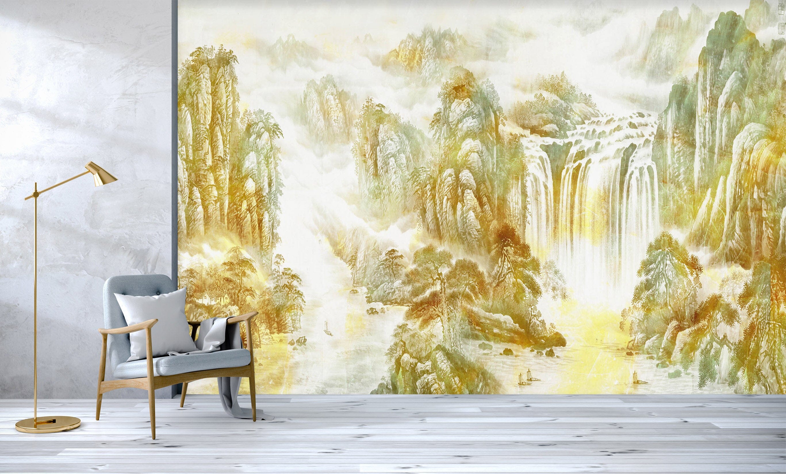 3D High Mountains 1514 Wall Murals Wallpaper AJ Wallpaper 2