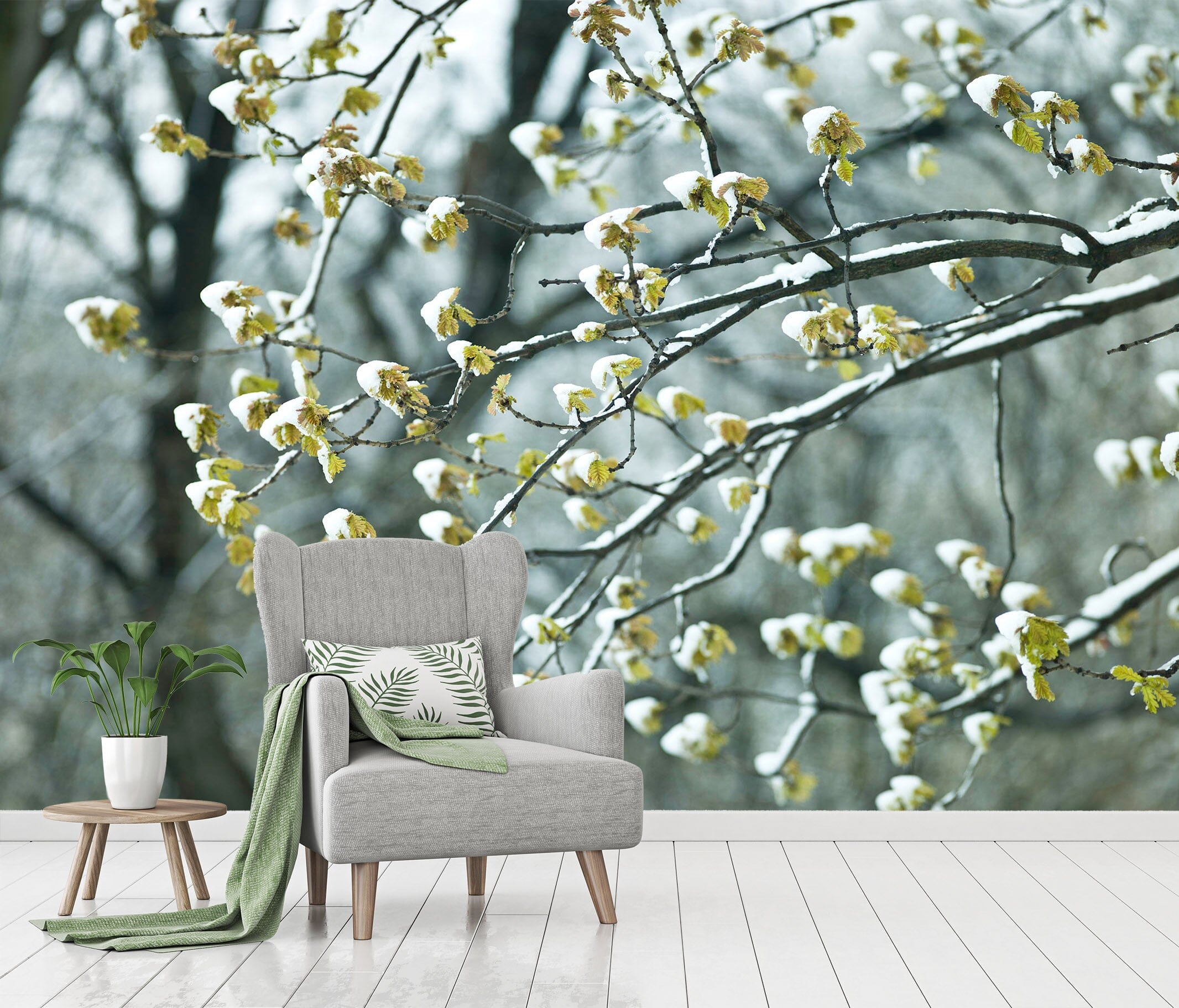 3D Spring Blossoms 1404 Assaf Frank Wall Mural Wall Murals Wallpaper AJ Wallpaper 2