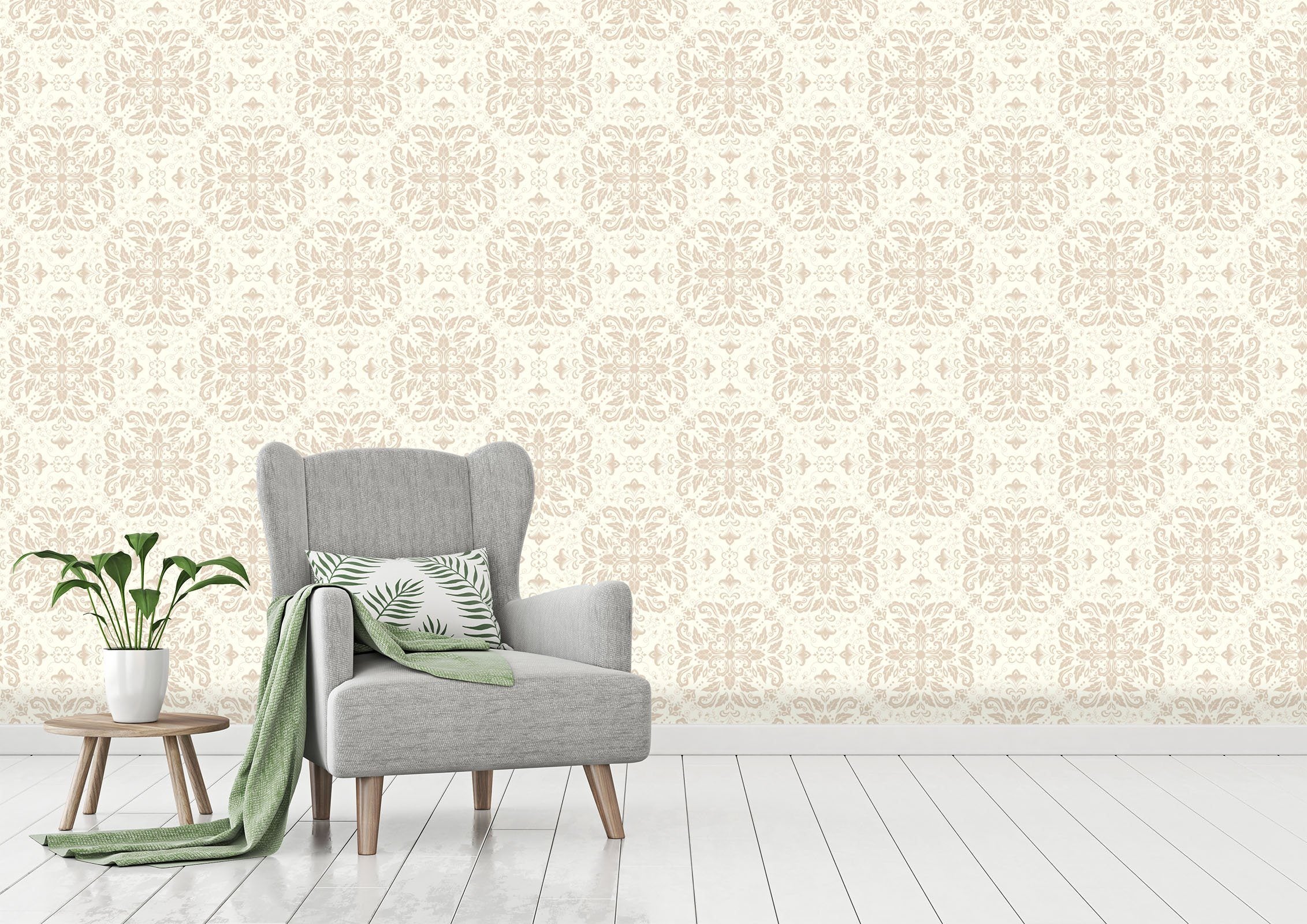 3D Leaf Pattern 277 Wallpaper AJ Wallpaper