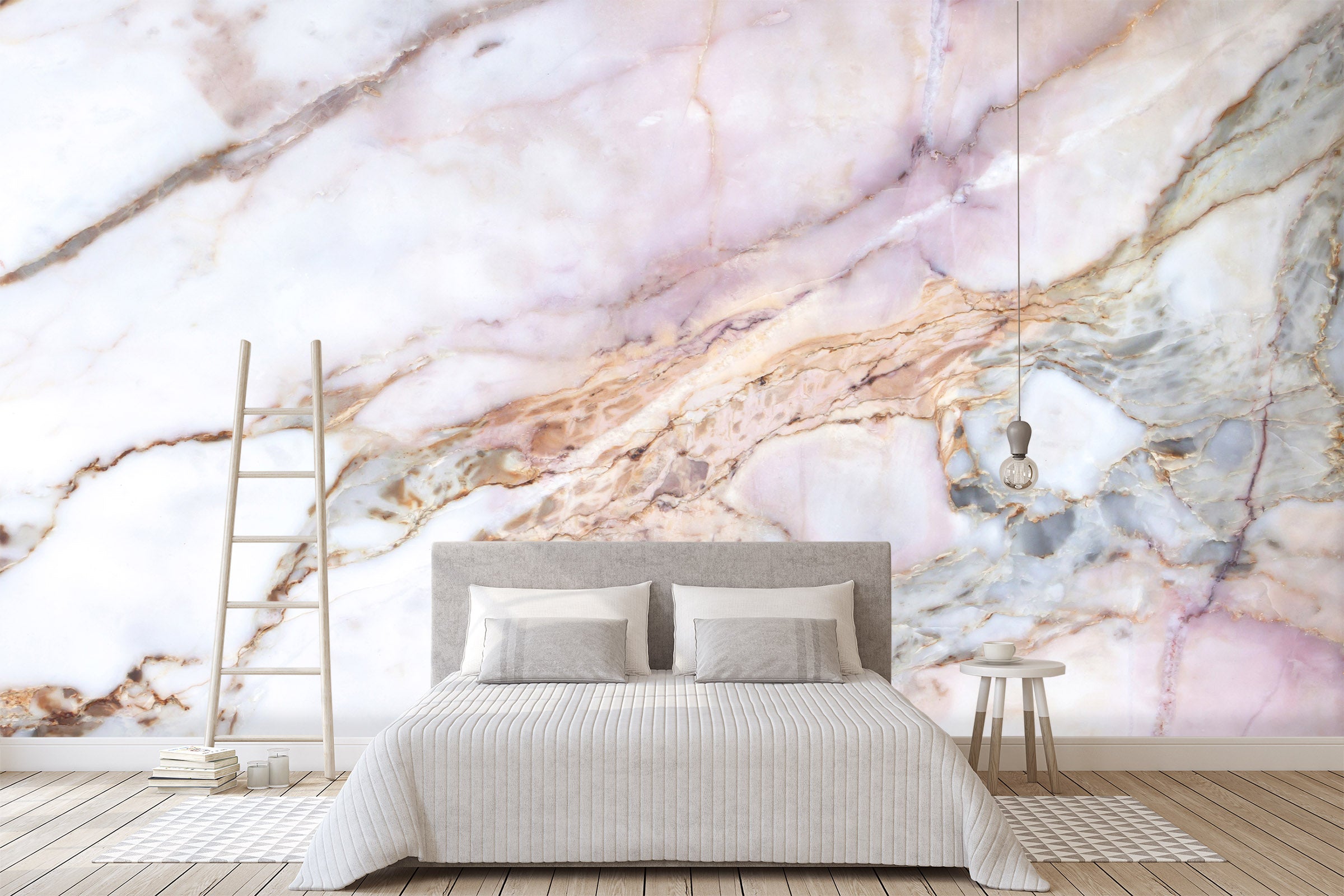 3D Light Marbling Texture 025 Wall Murals