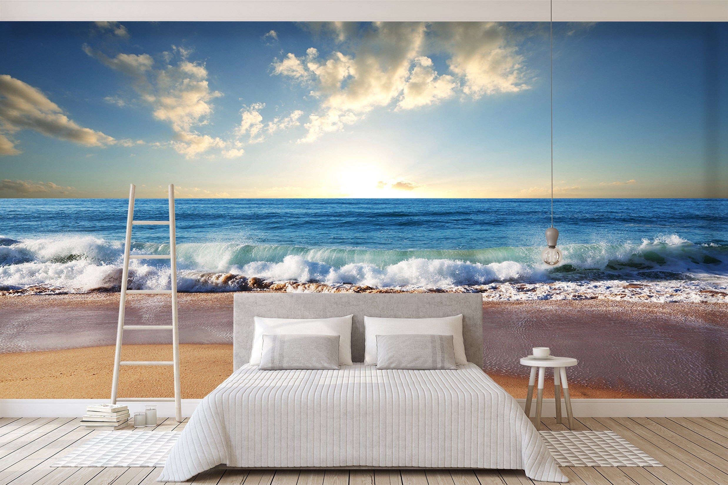 3D Sea Beach 112 Wall Murals Wallpaper AJ Wallpaper 2