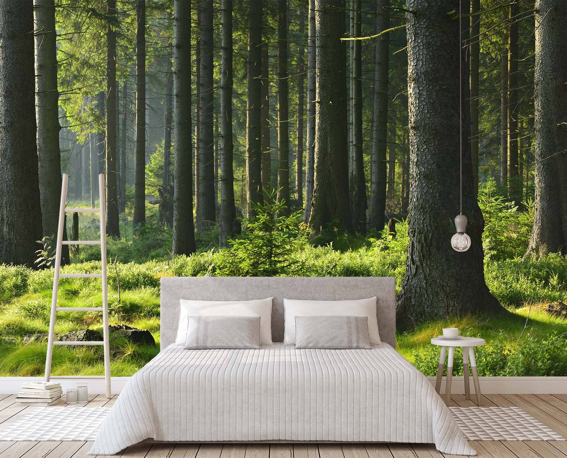 3D Forest Green Grass 064 Wall Murals Wallpaper AJ Wallpaper 2