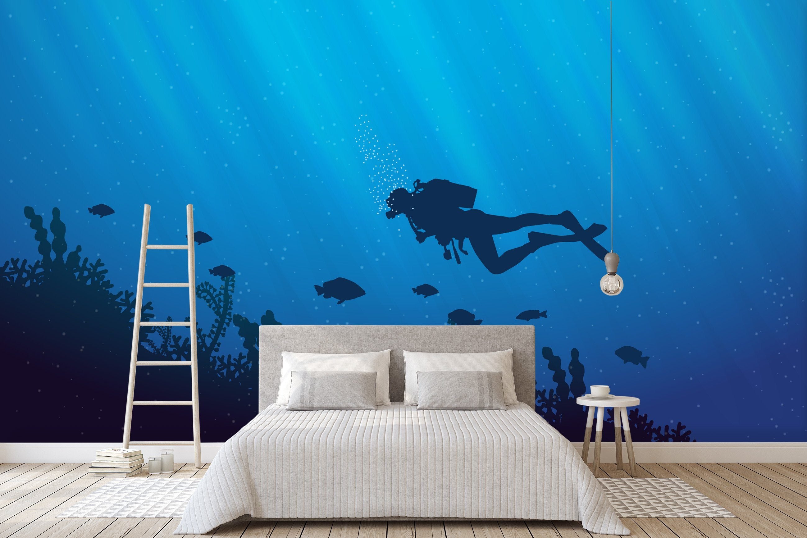 3D Deep Sea Diving 631 Wallpaper AJ Wallpaper