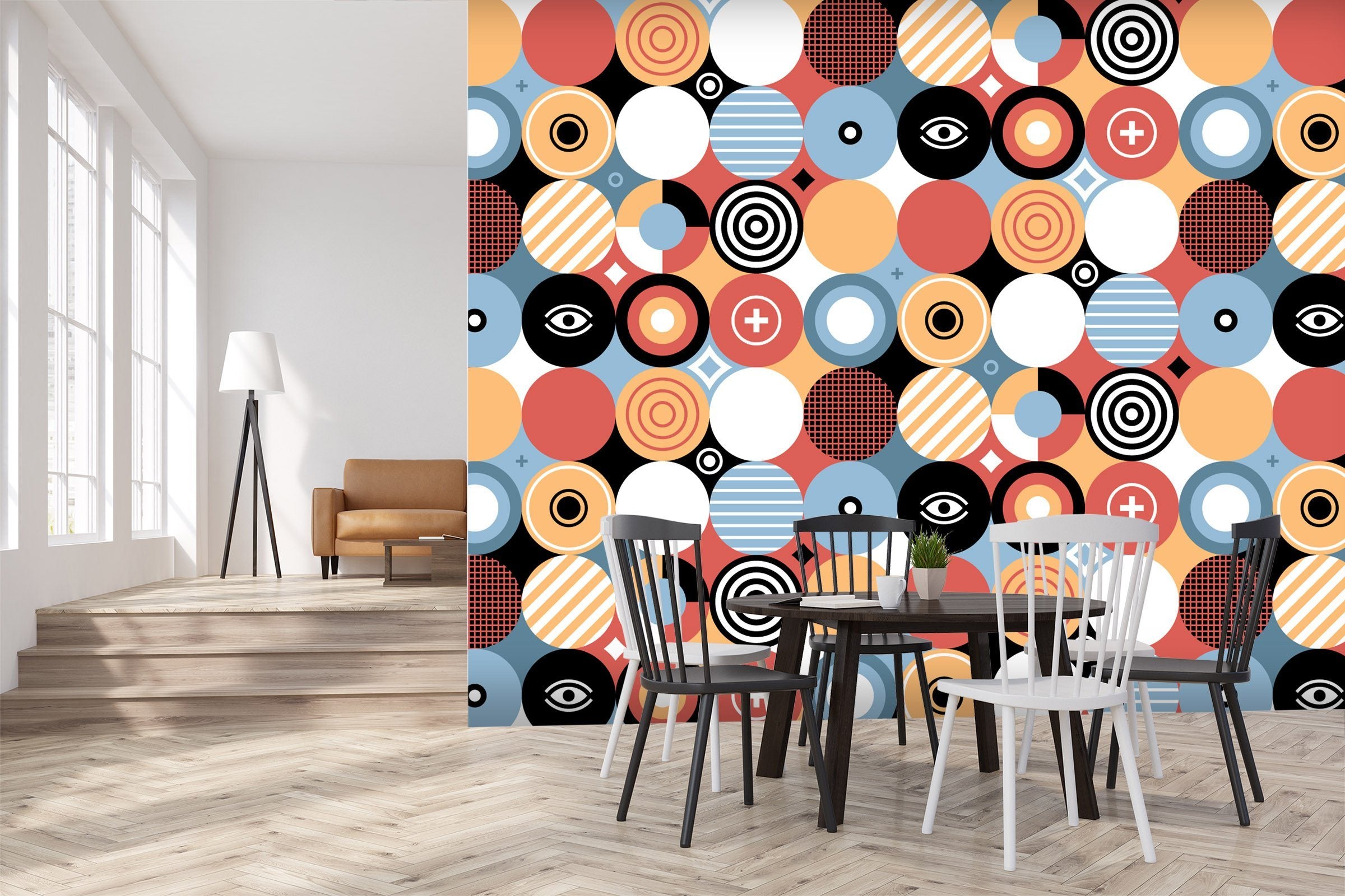 3D Colored Circle 593 Wallpaper AJ Wallpaper