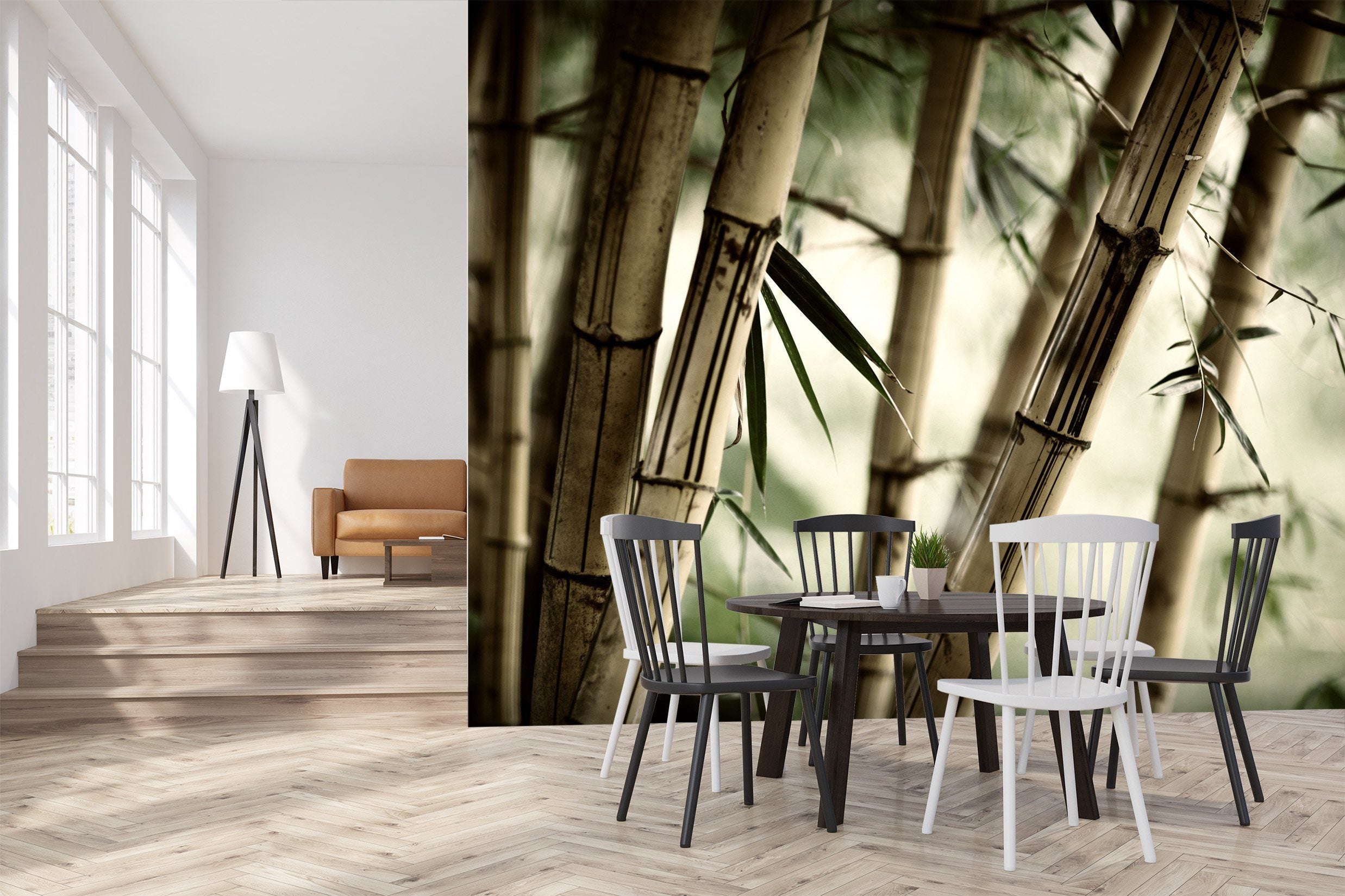 3D Bamboo Light 154 Wallpaper AJ Wallpaper