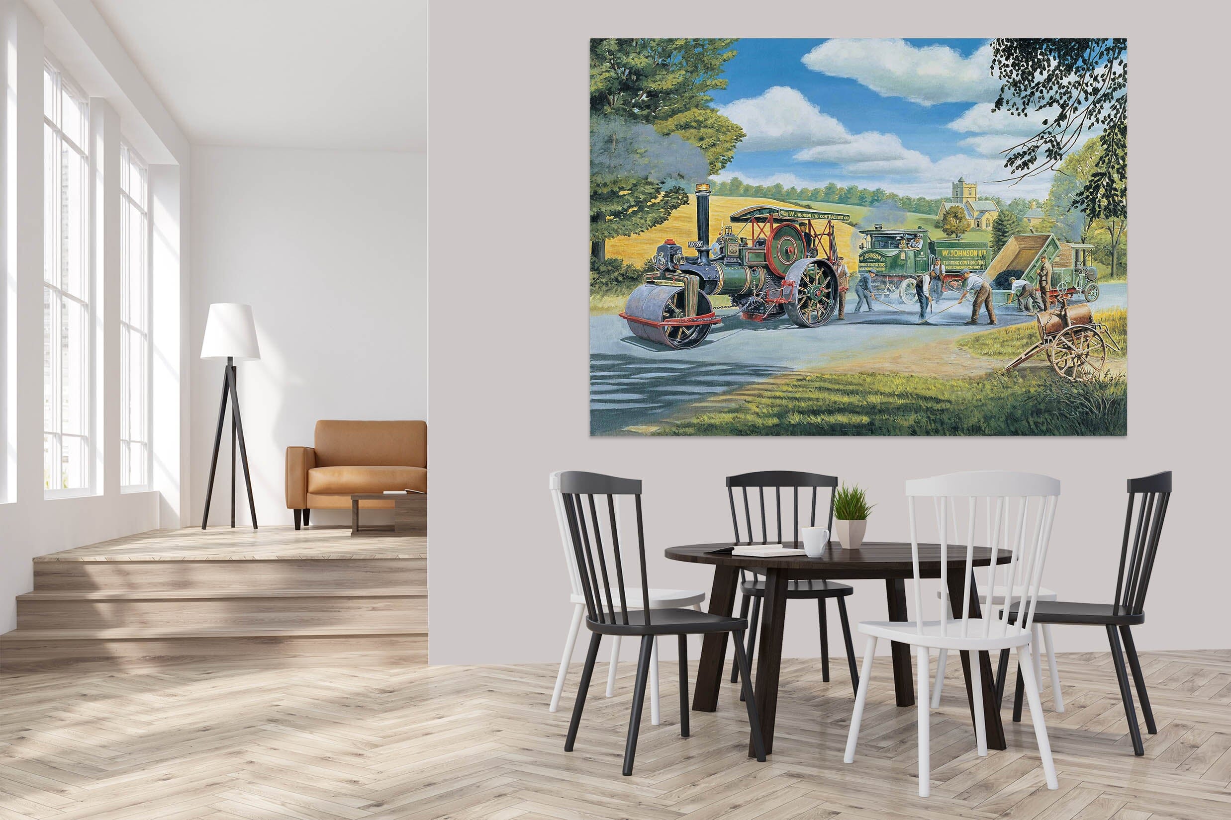 3D The Road Menders 076 Trevor Mitchell Wall Sticker Wallpaper AJ Wallpaper 2