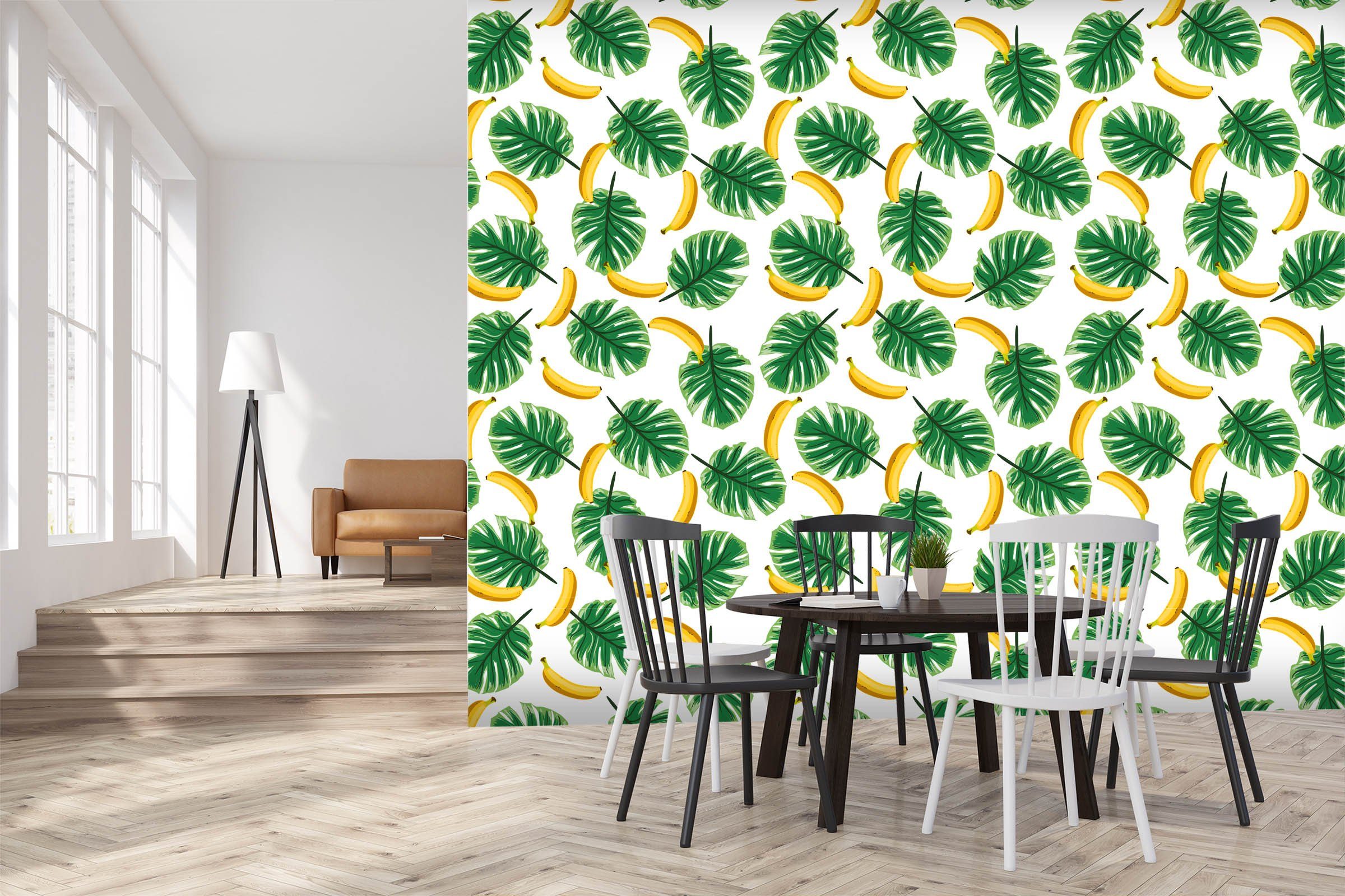 3D Banana Leaf 461 Wallpaper AJ Wallpaper