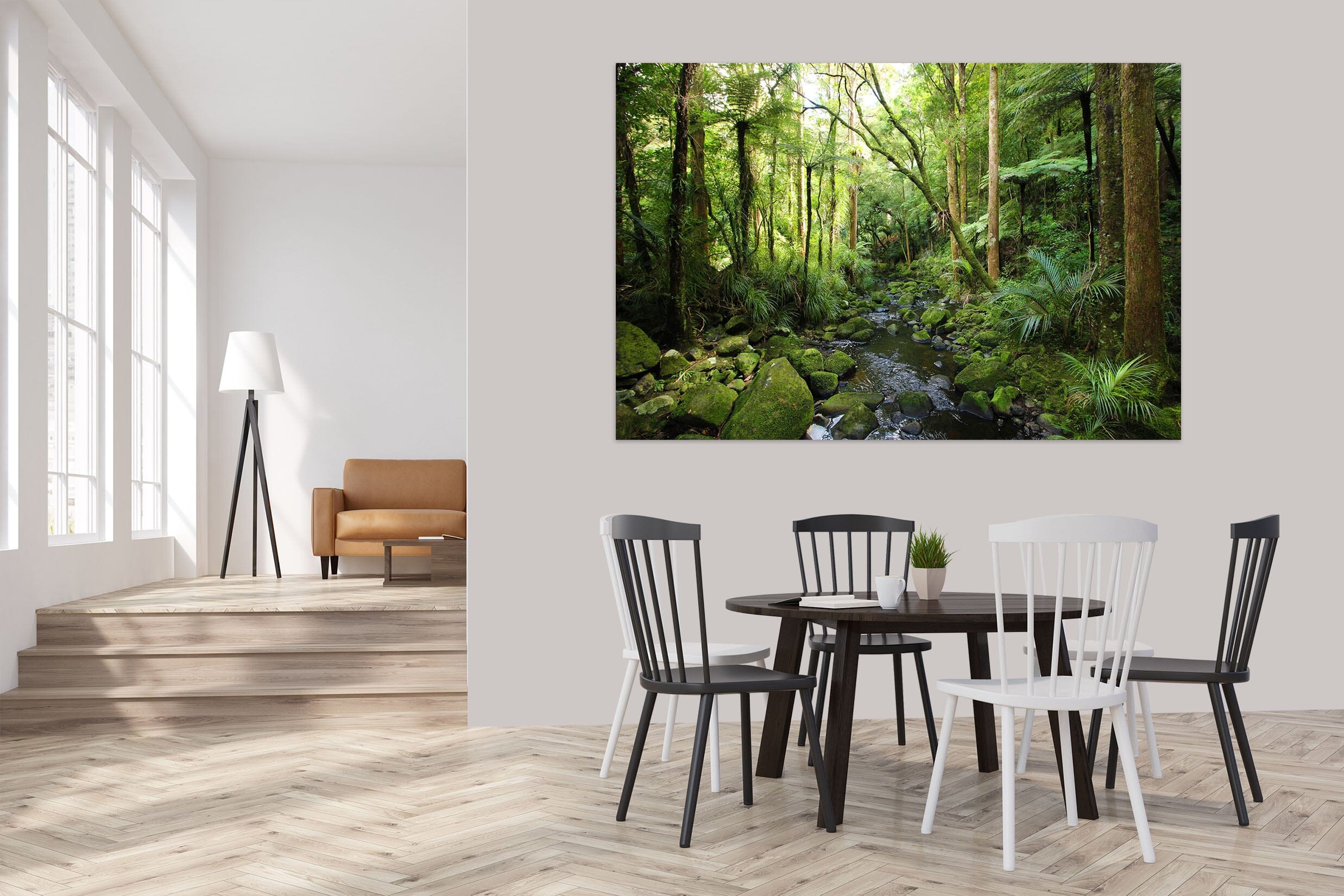 3D Forest River 1091 Wall Sticker Wallpaper AJ Wallpaper 2