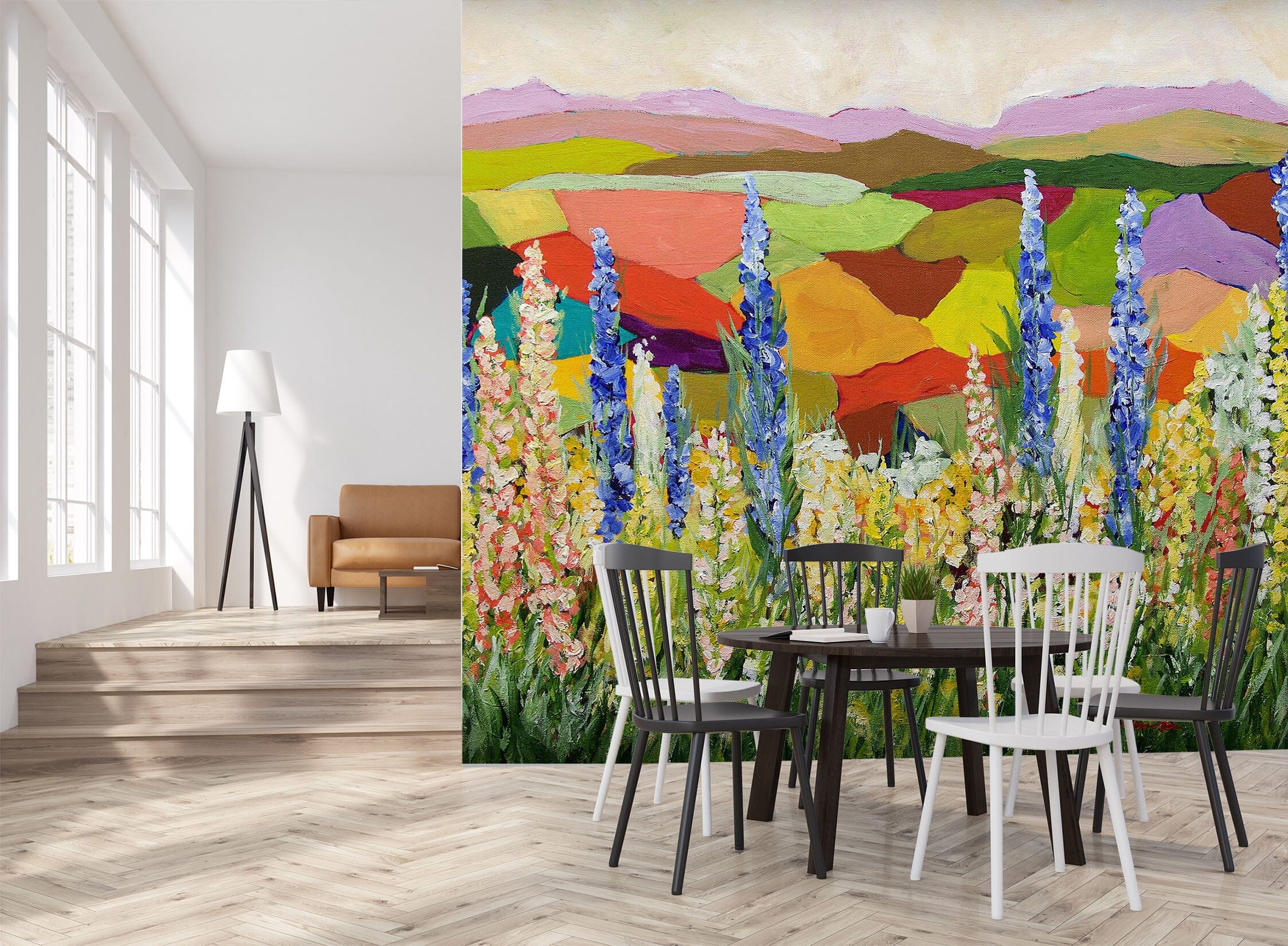 3D Colored Field 229 Allan P. Friedlander Wall Mural Wall Murals Wallpaper AJ Wallpaper 2