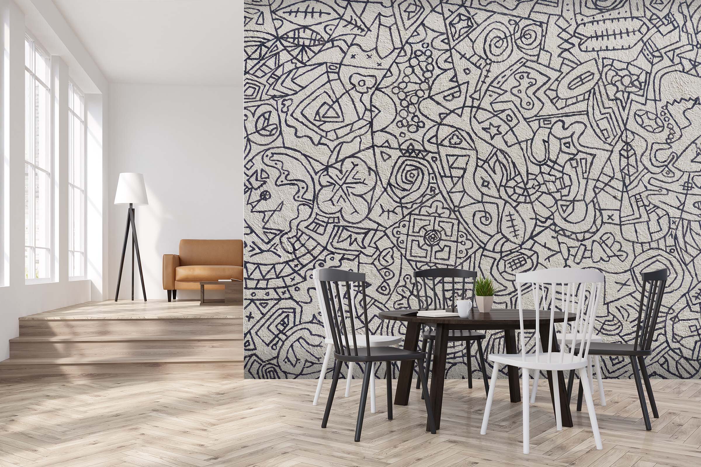 3D Graffiti Wall 026 Wall Murals Wallpaper AJ Wallpaper 2