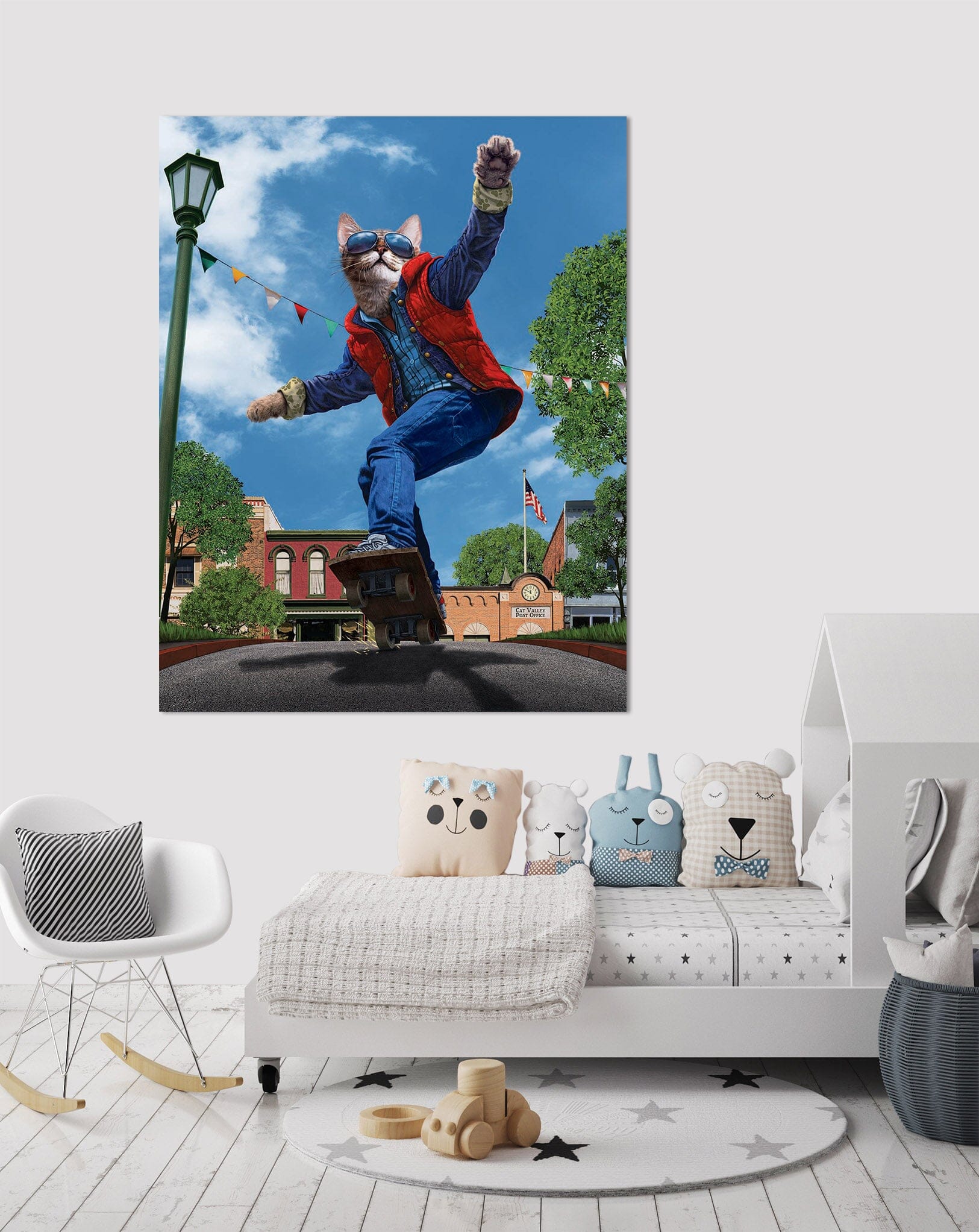 3D Cat To The Future 018 Vincent Hie Wall Sticker Wallpaper AJ Wallpaper 2