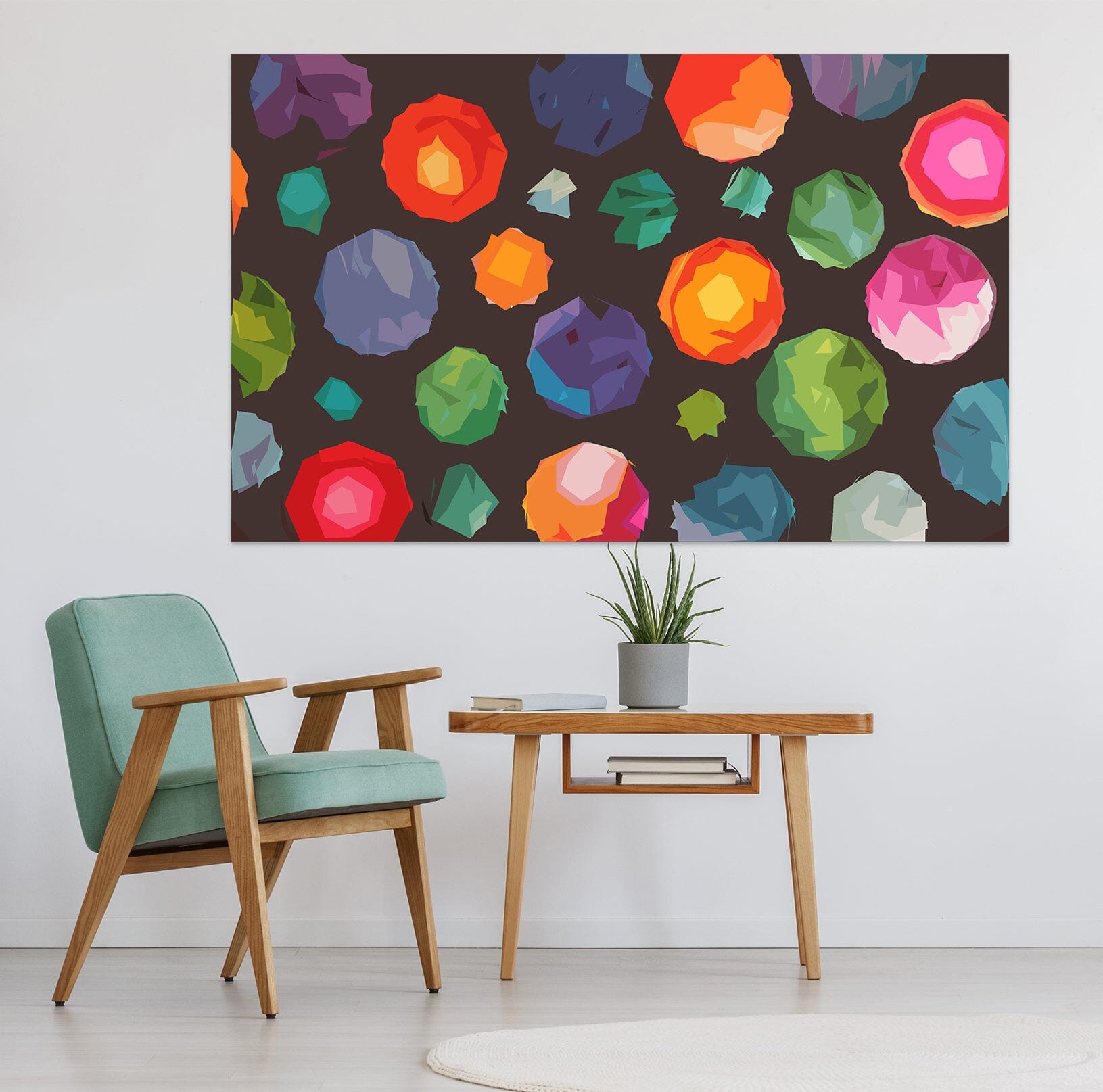 3D Colored Ball 001 Shandra Smith Wall Sticker Wallpaper AJ Wallpaper 2