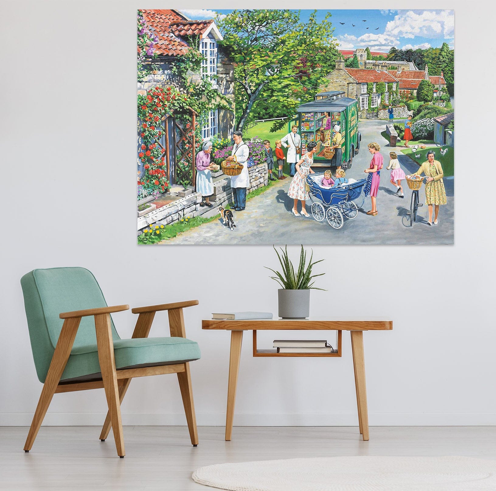 3D The Mobile Shop 071 Trevor Mitchell Wall Sticker Wallpaper AJ Wallpaper 2