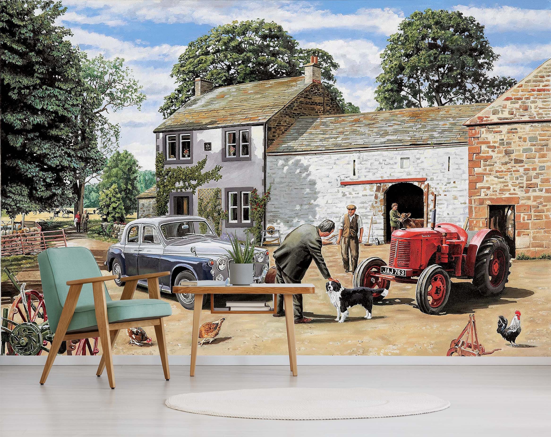 3D Greeting The Vet 1025 Trevor Mitchell Wall Mural Wall Murals Wallpaper AJ Wallpaper 2