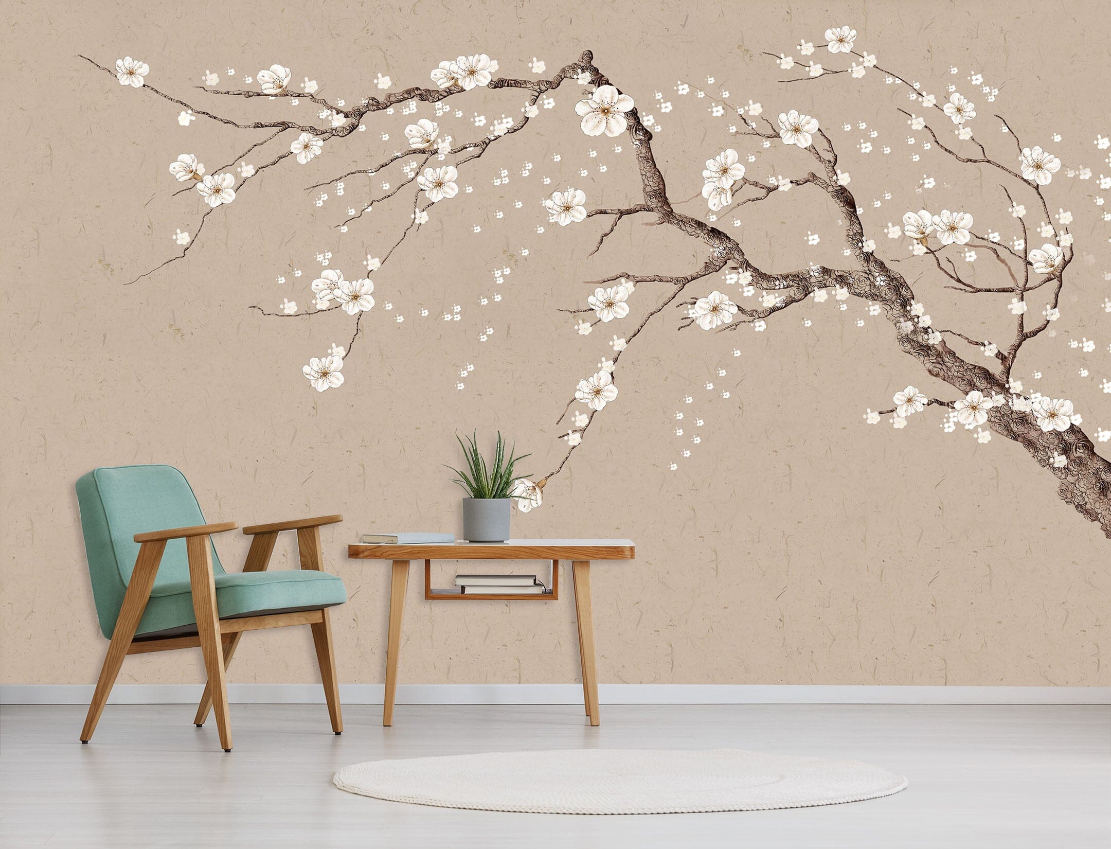 3D Pink Spring 1447 Wall Murals Wallpaper AJ Wallpaper 2