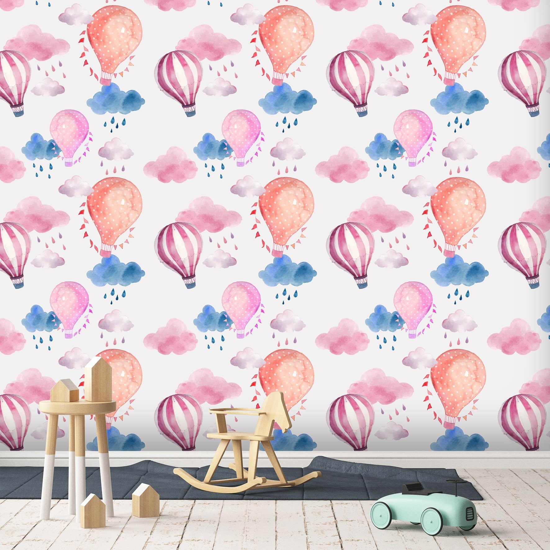 3D Hot Air Balloon 029 Wallpaper AJ Wallpaper