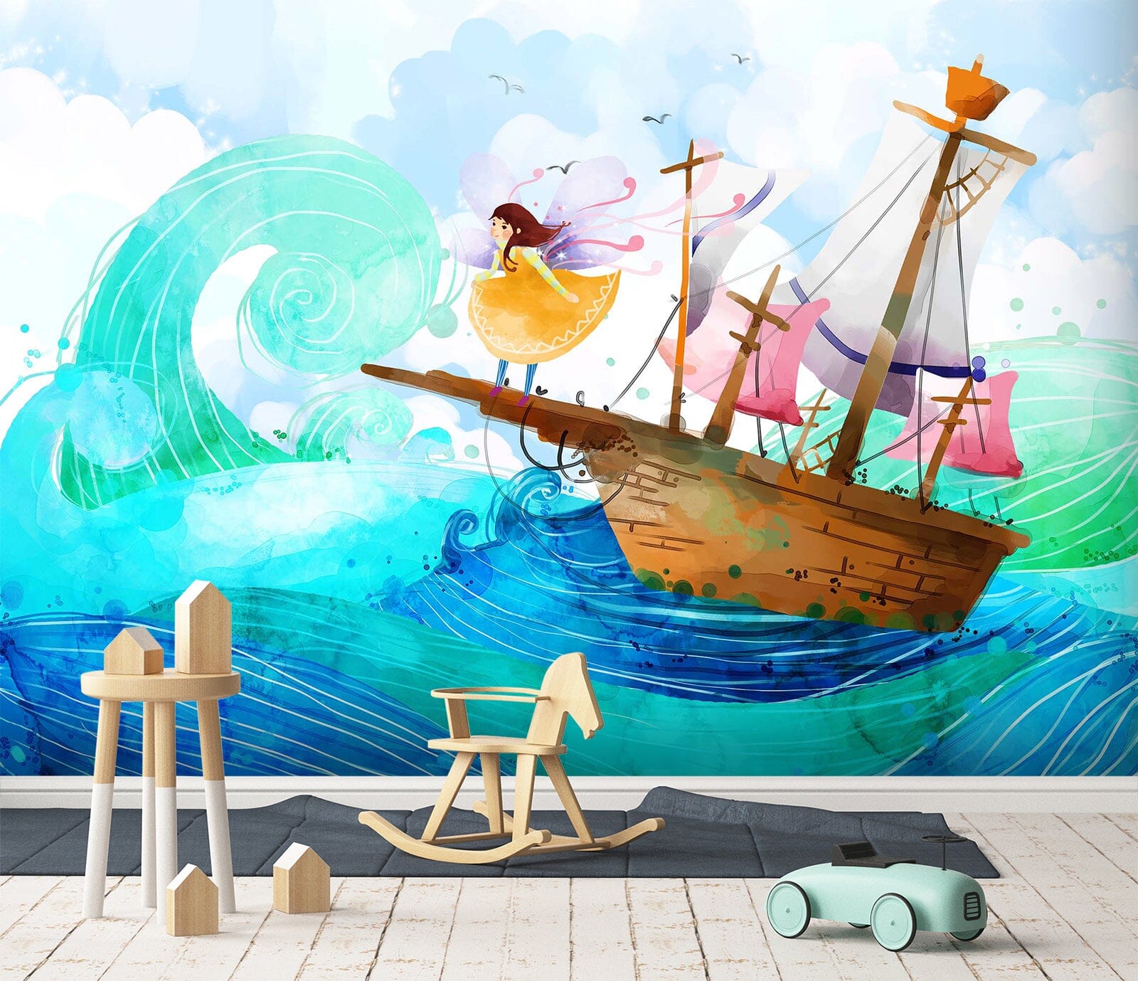 3D Sea Cruise 1654 Wall Murals Wallpaper AJ Wallpaper 2