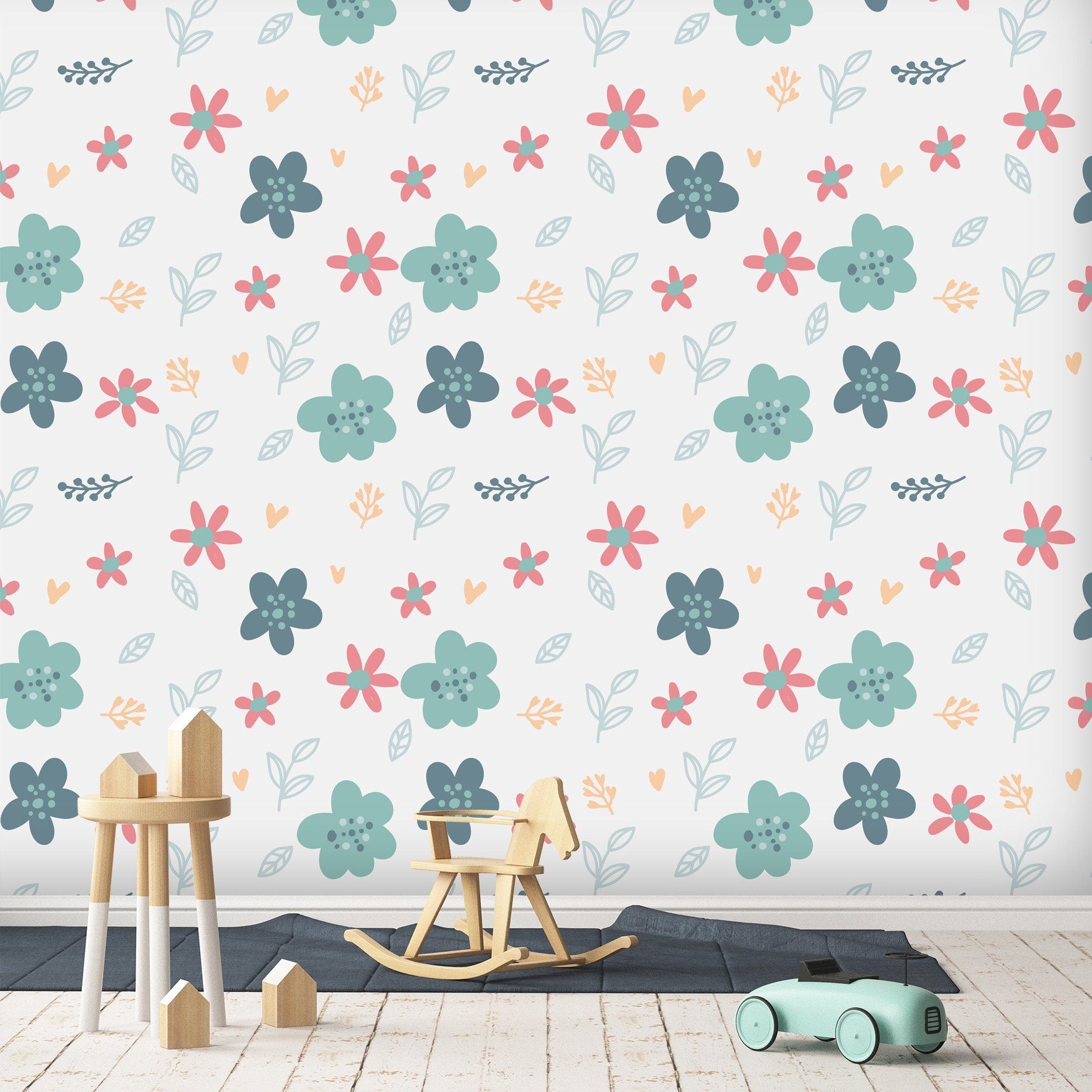 3D Small Leaves 008 Wallpaper AJ Wallpaper