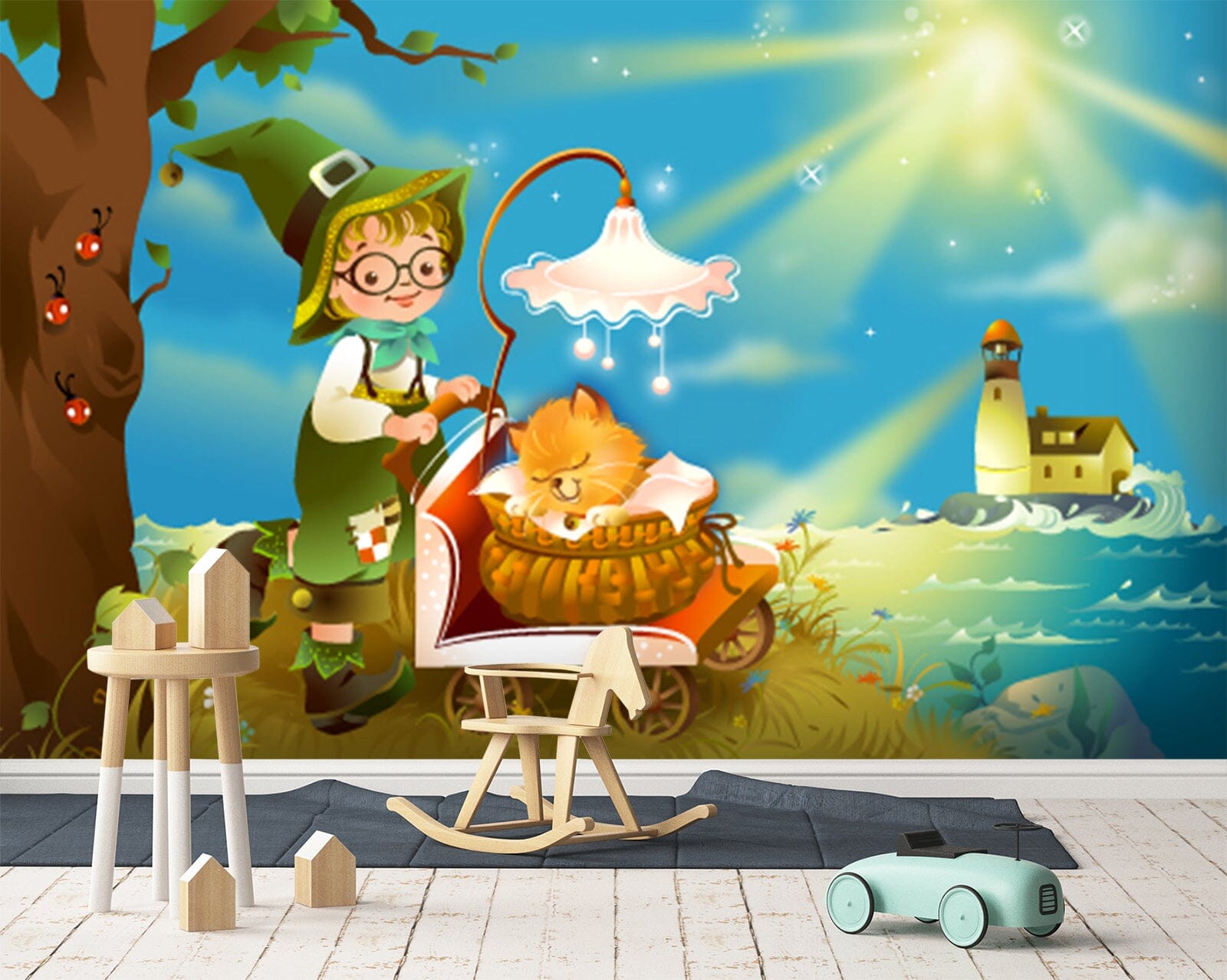 3D Pumpkin Lantern 1652 Wall Murals Wallpaper AJ Wallpaper 2