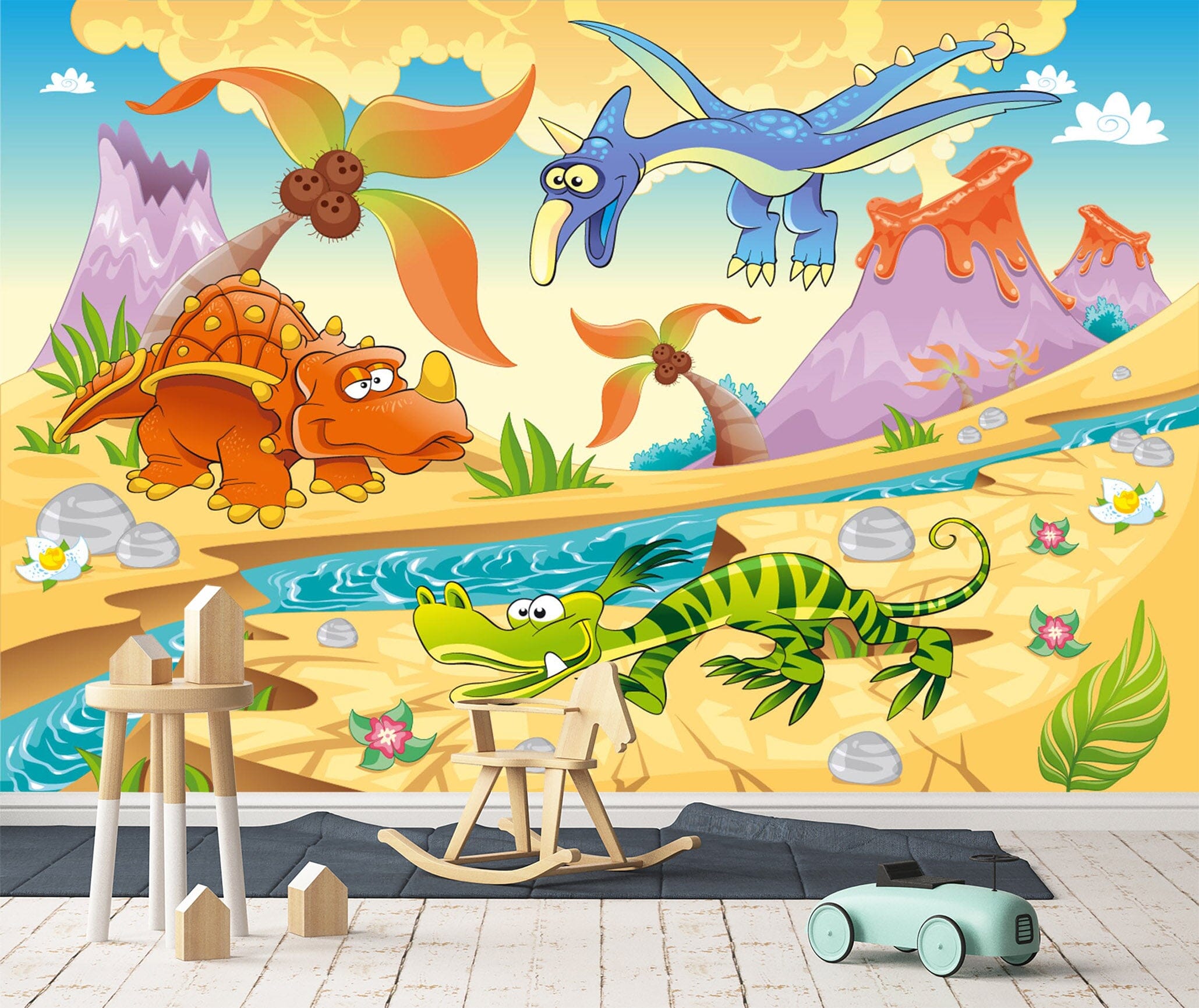 3D Color Forest 2071 Wall Murals Wallpaper AJ Wallpaper 2