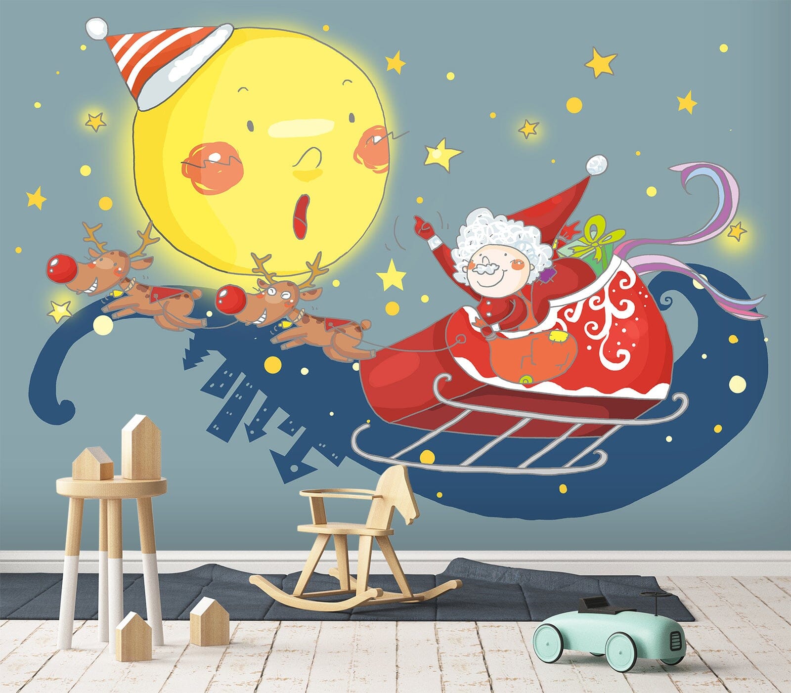 3D Moon Doll 1723 Wall Murals Wallpaper AJ Wallpaper 2