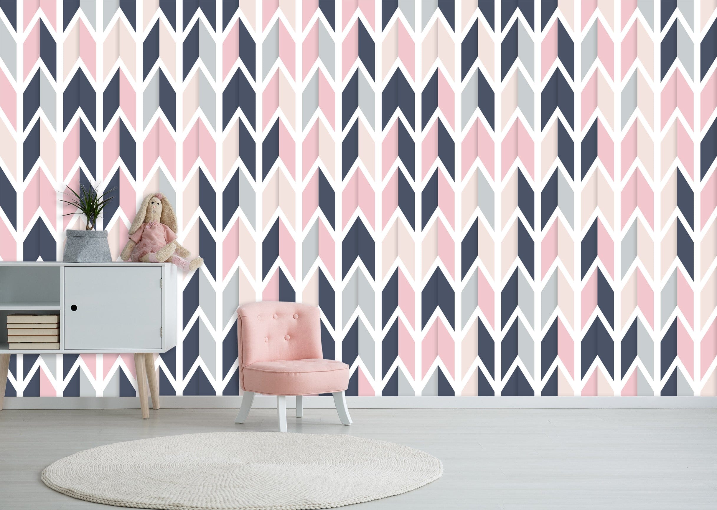 3D Pink Quadrilateral 316 Wallpaper AJ Wallpaper 2