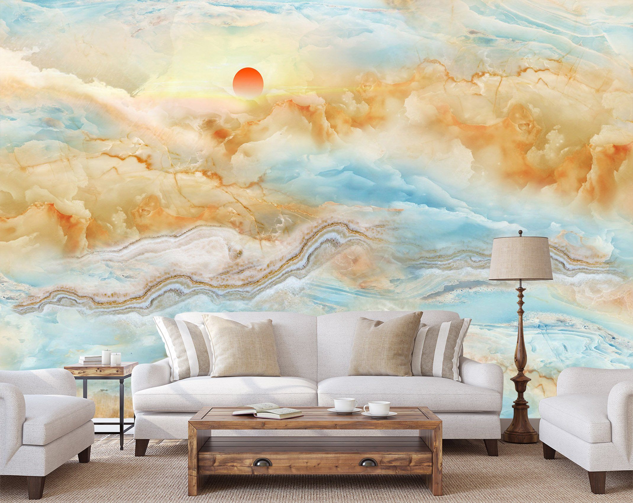 3D Stone Pattern Cloud 500 Wallpaper AJ Wallpaper 2