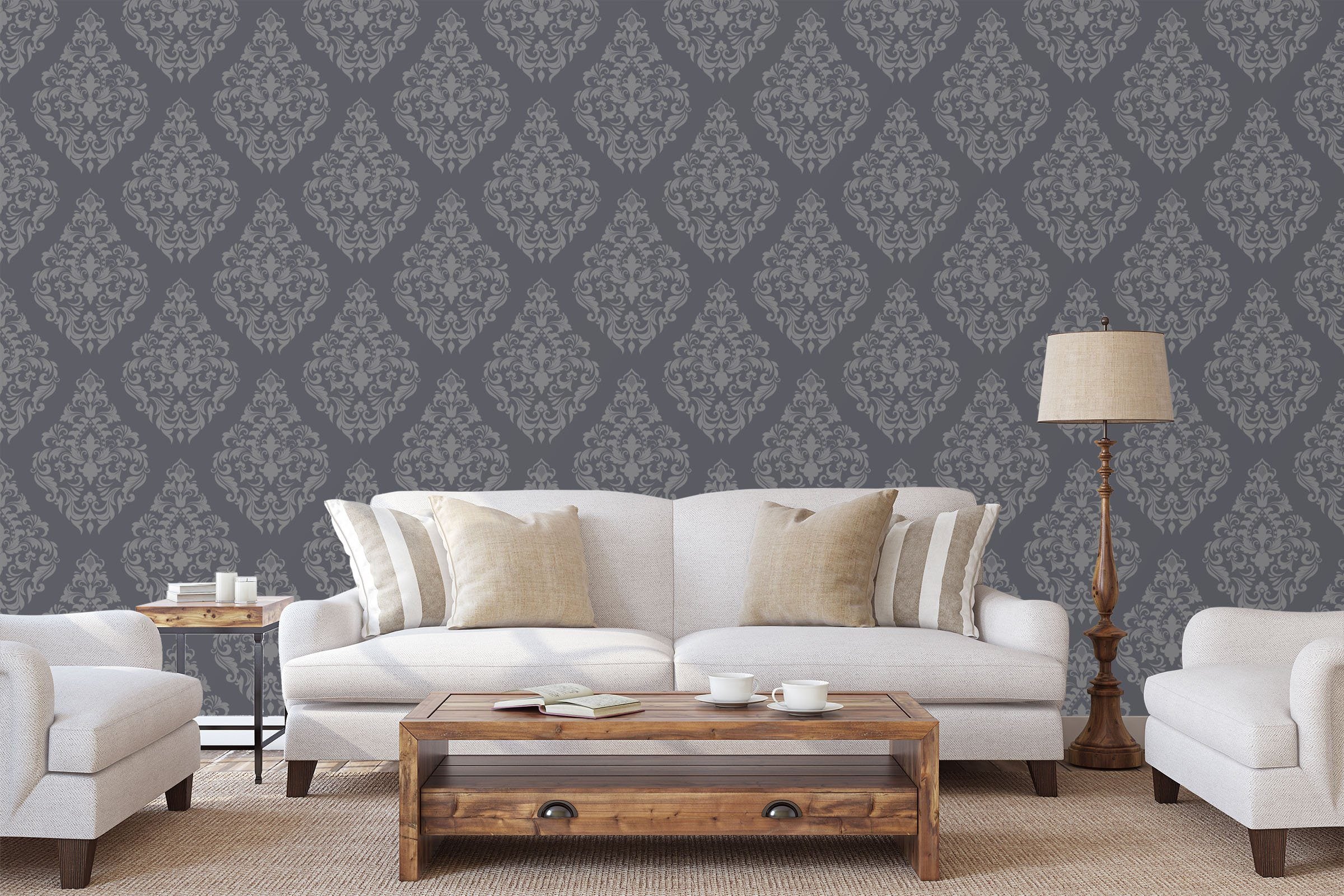 3D Black Bottom Complex Pattern 505 Wallpaper AJ Wallpaper