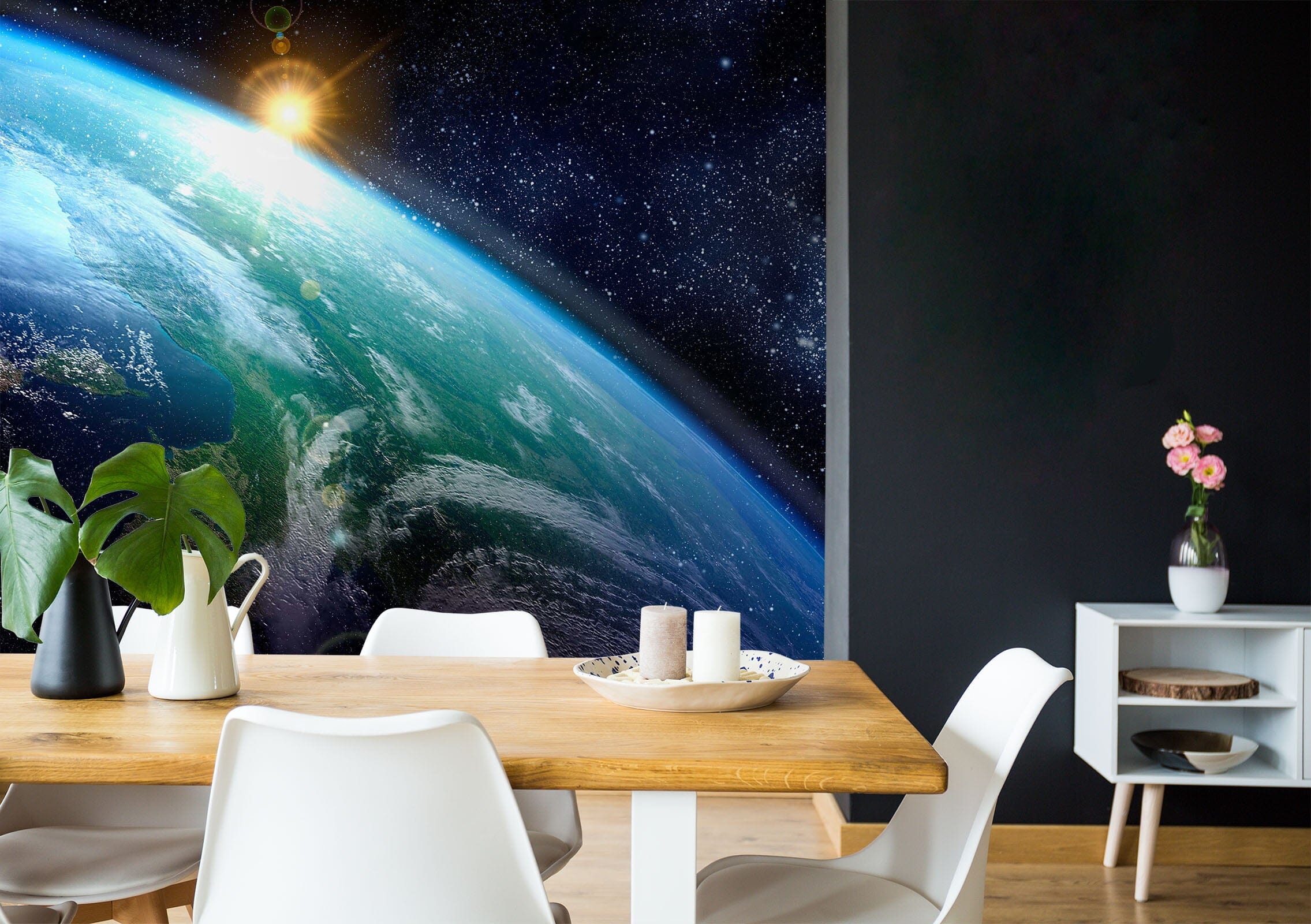 3D Starry Sky Planet 143 Wall Murals Wallpaper AJ Wallpaper 2