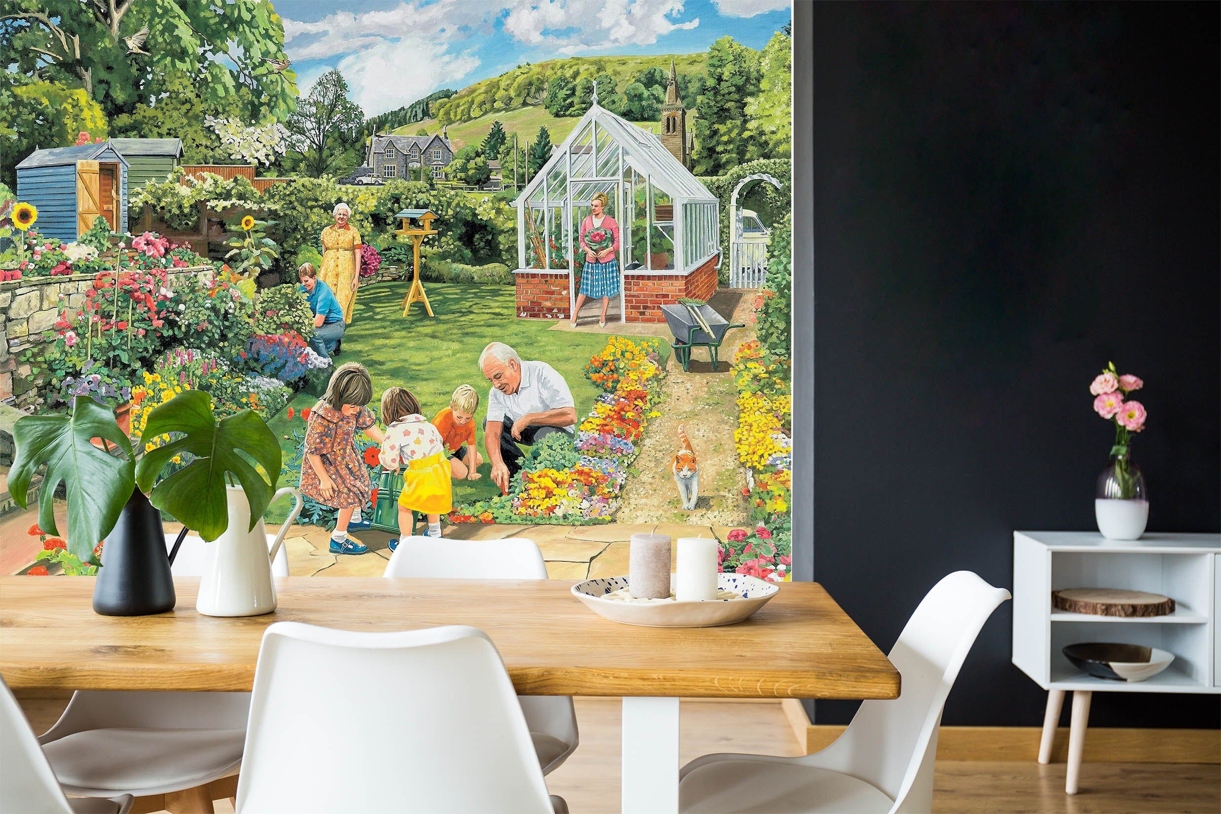 3D Gardening With Grandad 1024 Trevor Mitchell Wall Mural Wall Murals Wallpaper AJ Wallpaper 2