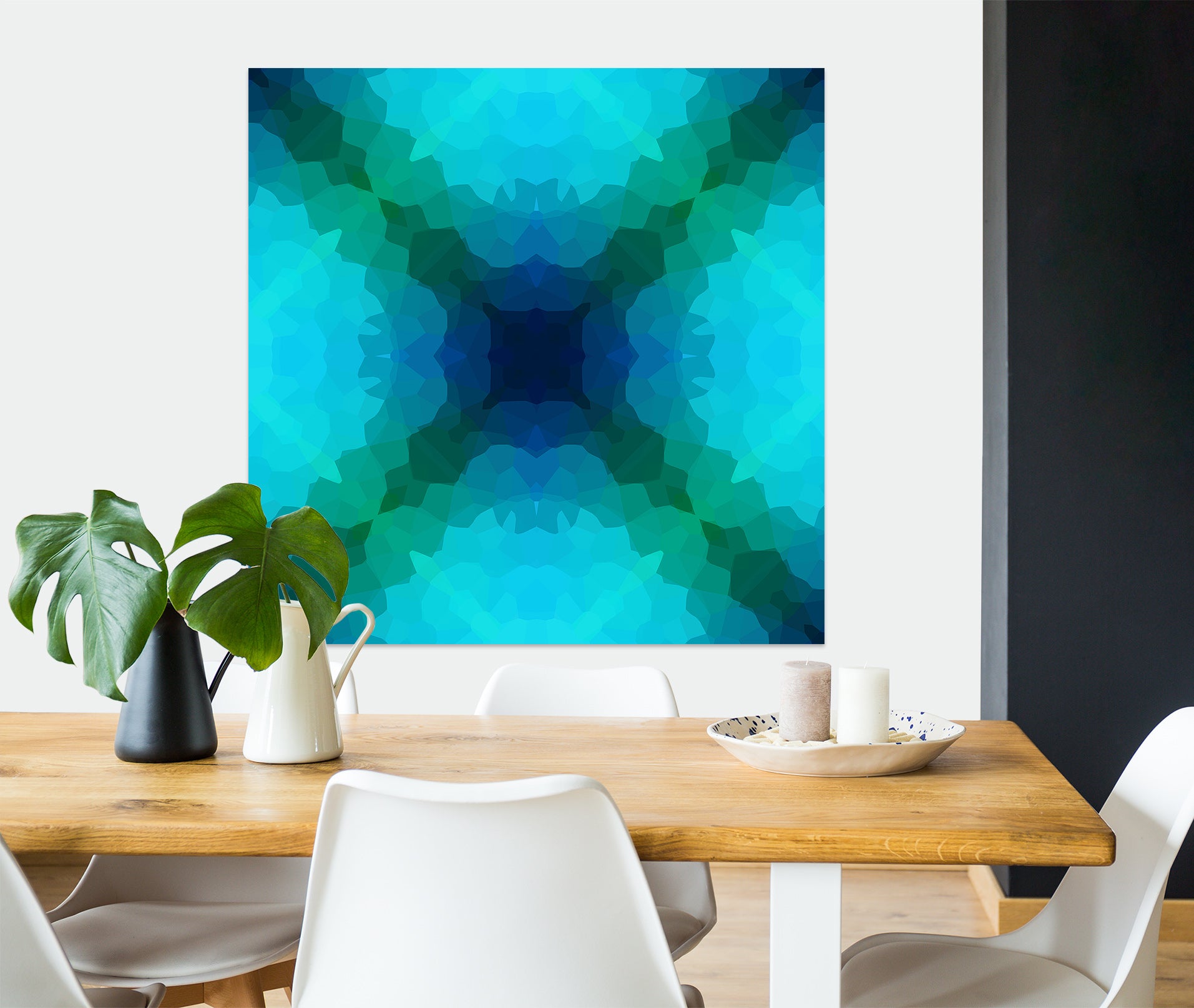 3D Shades Blue Green 70146 Shandra Smith Wall Sticker