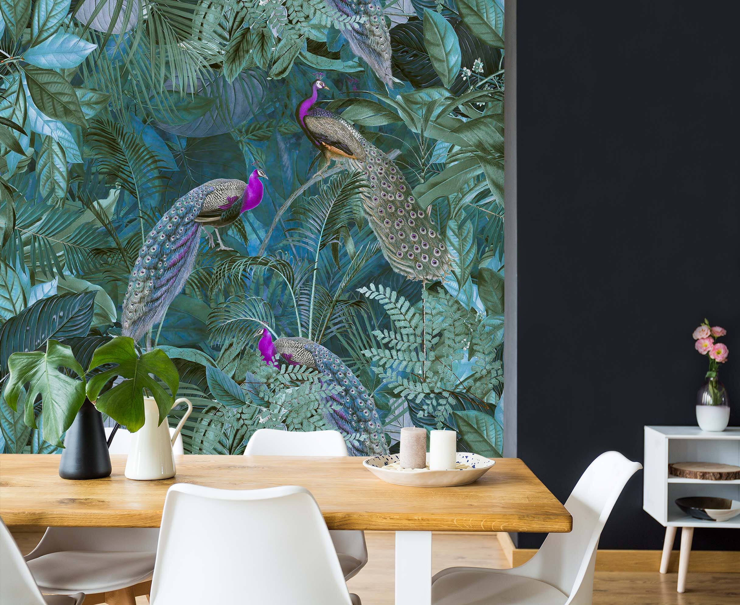 3D Quiet Leaves 1008 Andrea haase Wall Mural Wall Murals Wallpaper AJ Wallpaper 2