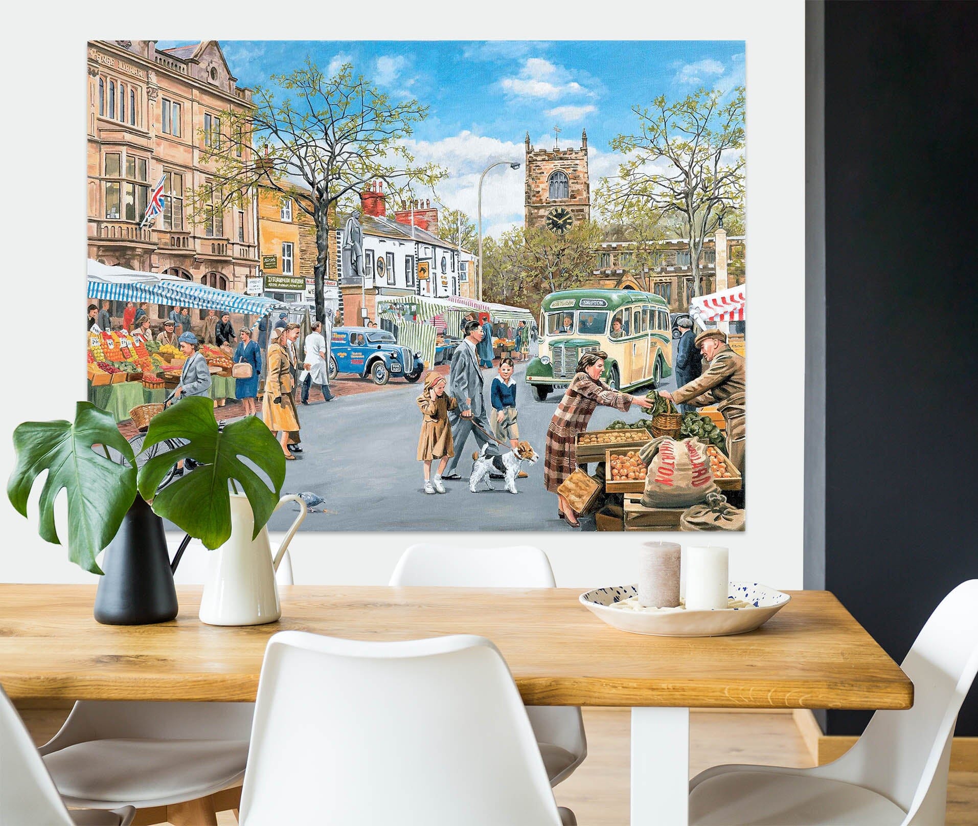 3D Market Day 047 Trevor Mitchell Wall Sticker Wallpaper AJ Wallpaper 2