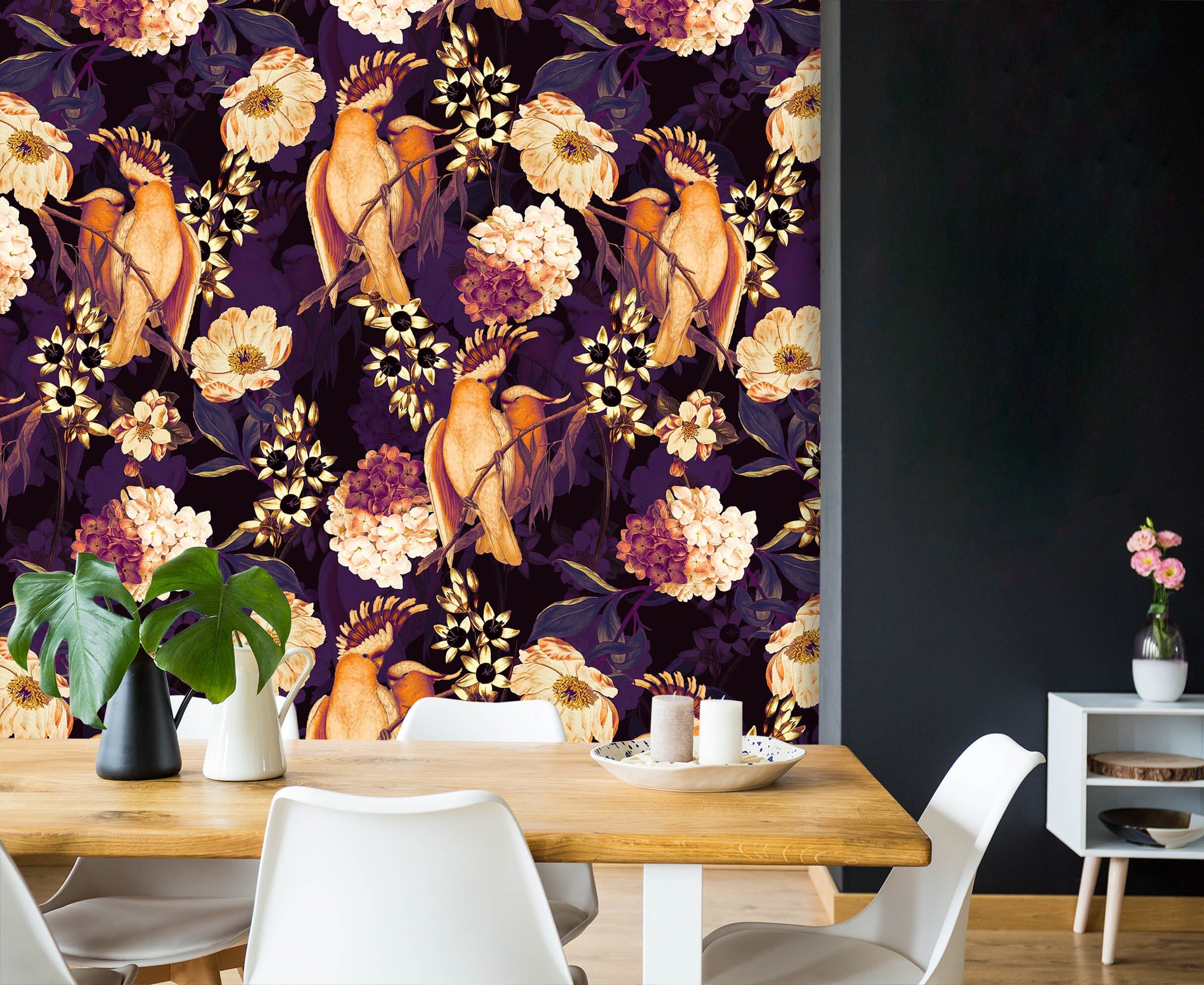 3D Painted Flowers 111 Uta Naumann Wall Mural Wall Murals Wallpaper AJ Wallpaper 2
