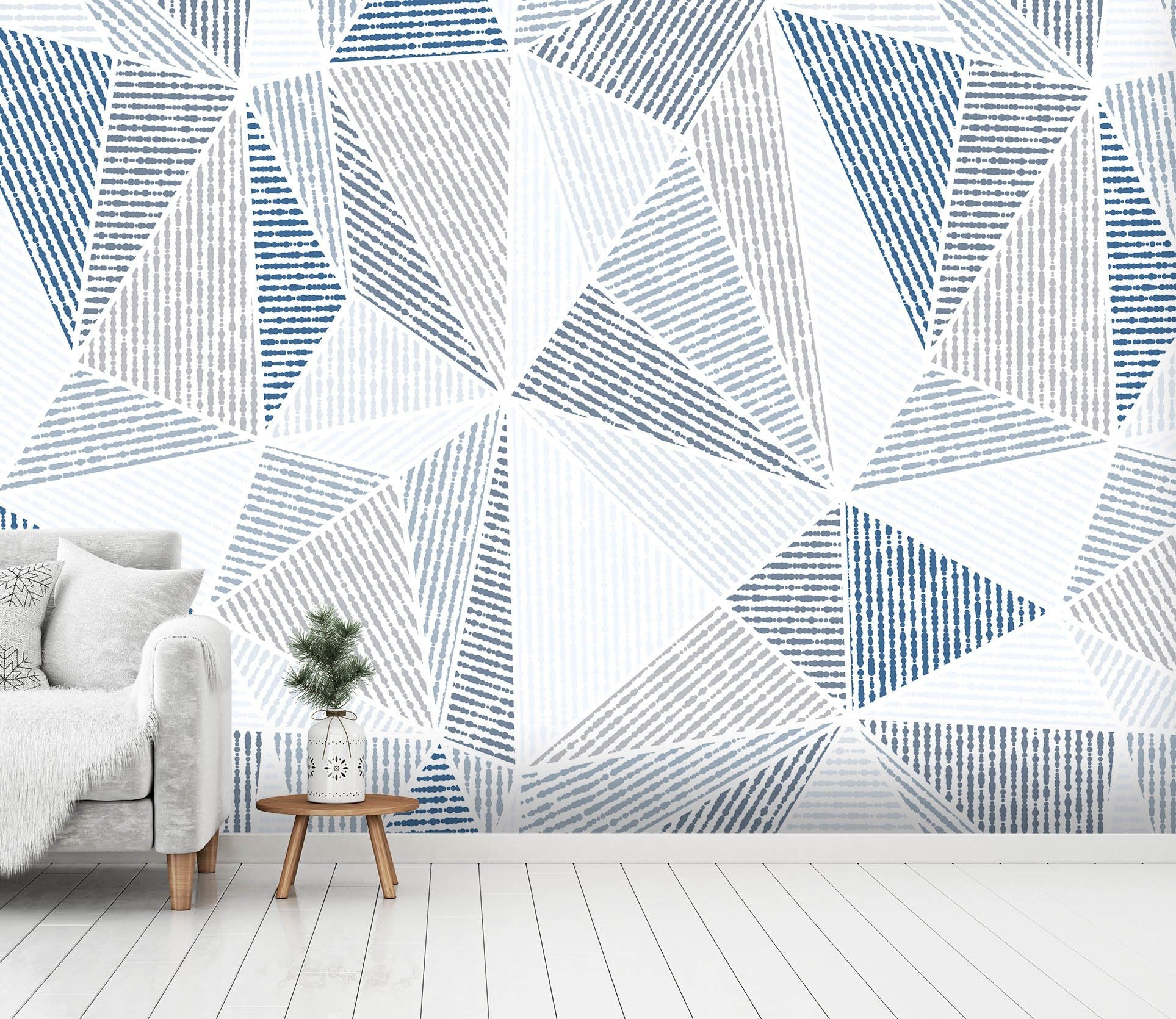 3D Triangle Line 012 Wallpaper AJ Wallpaper