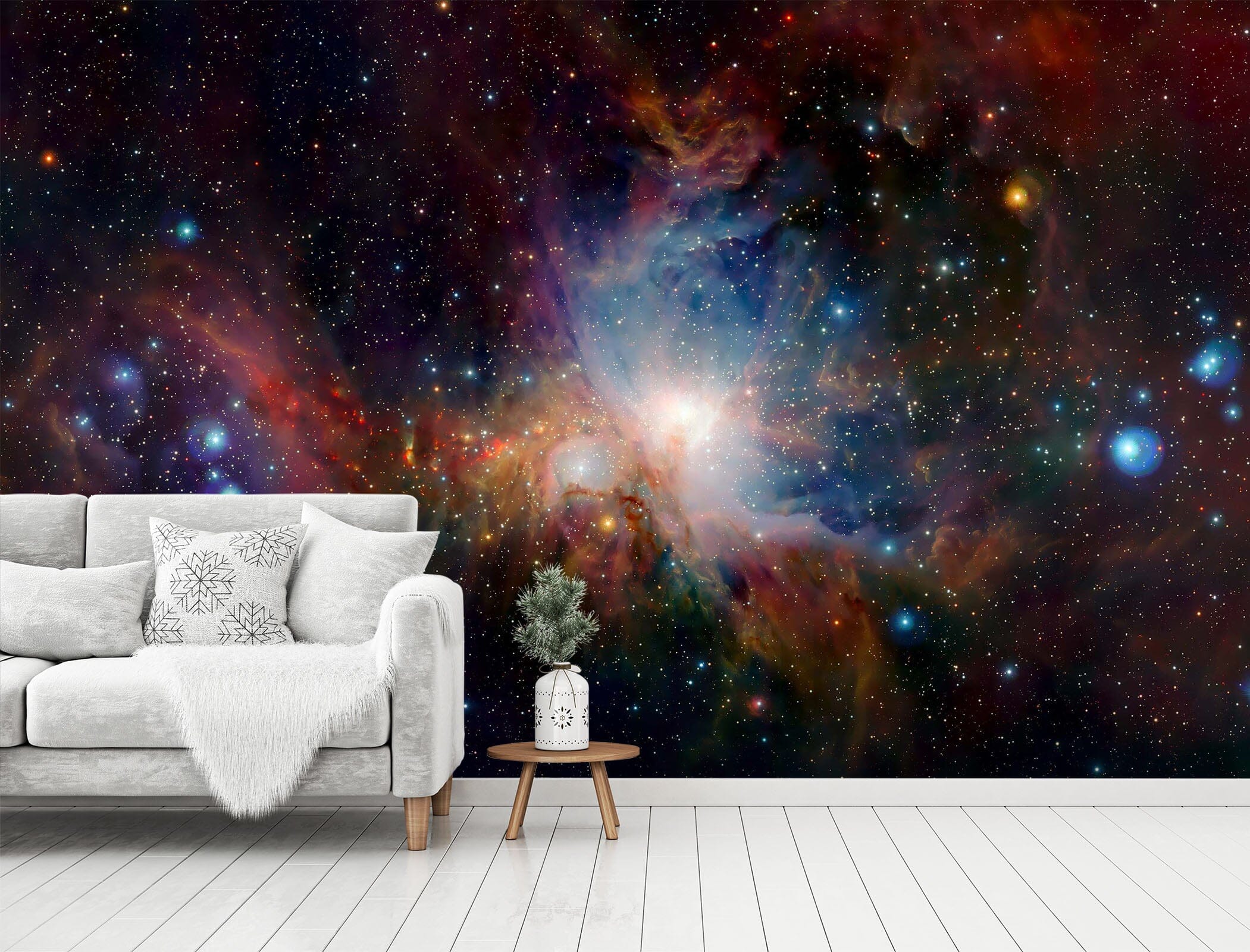 3D Galaxy Starry Sky 027 Wall Murals Wallpaper AJ Wallpaper 2