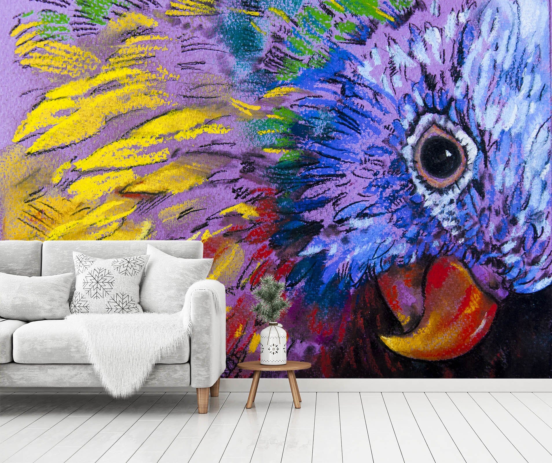 3D Graffiti Eagle 438 Wall Murals Wallpaper AJ Wallpaper 2