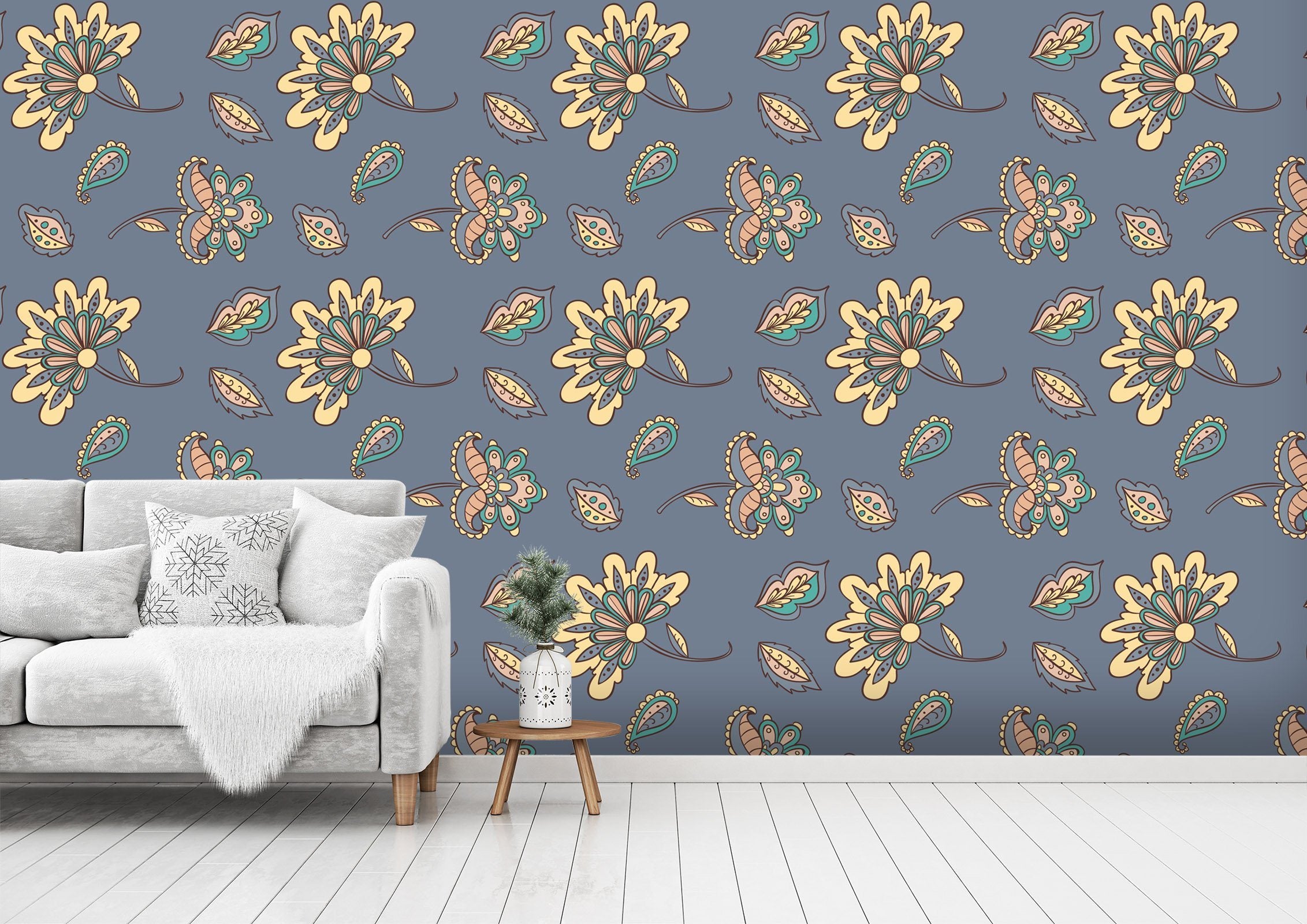 3D Flower Leaf Pattern 255 Wallpaper AJ Wallpaper