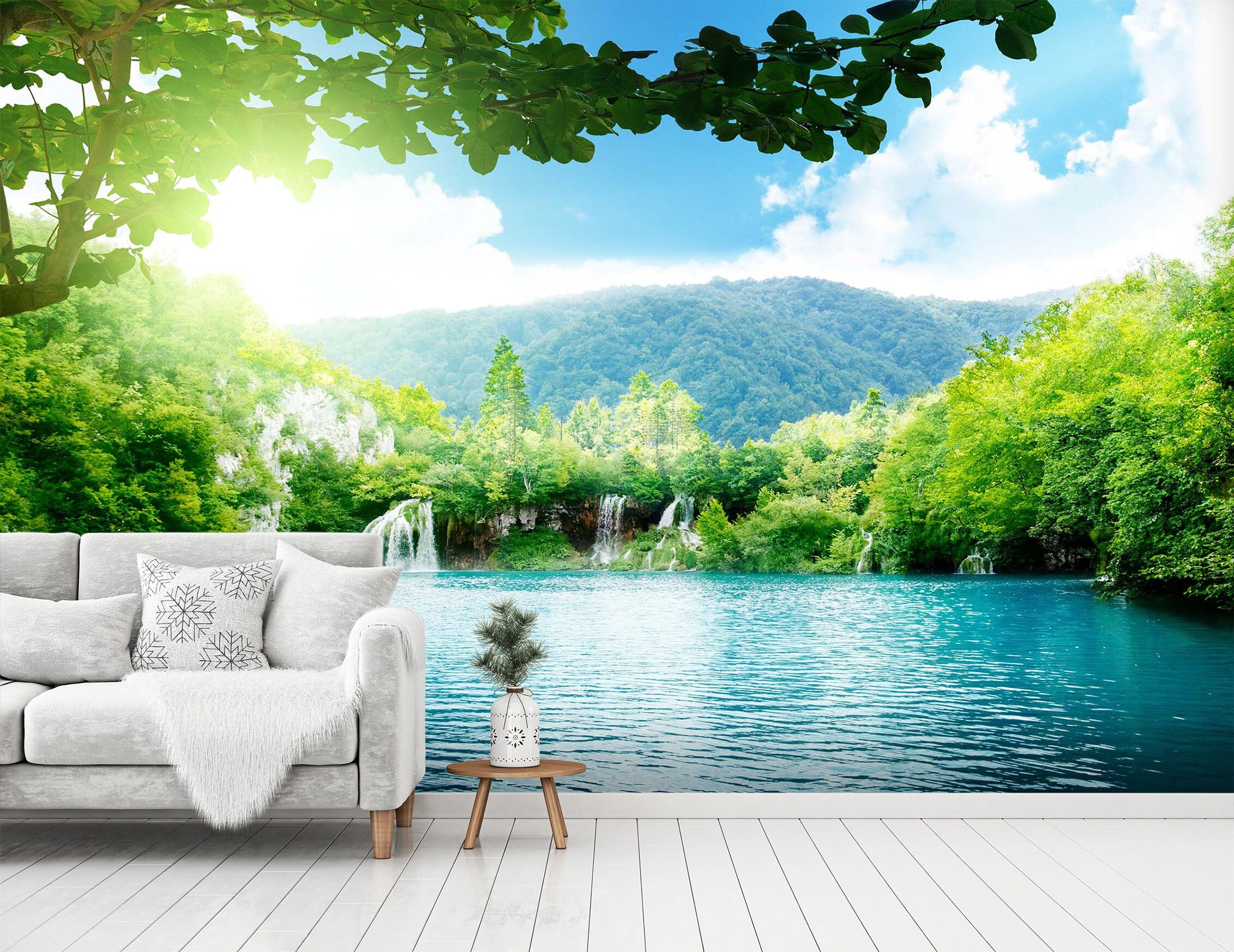 3D Landscape 1443 Wall Murals Wallpaper AJ Wallpaper 2