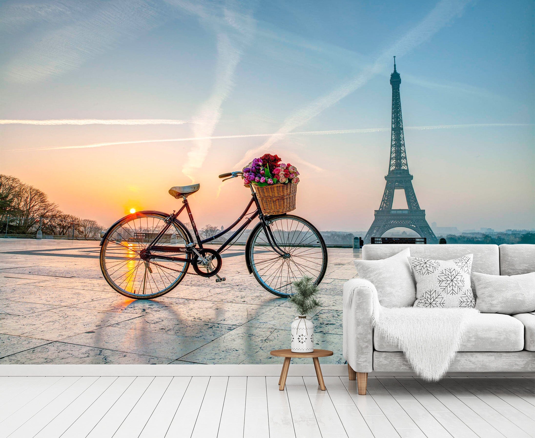 3D Eiffel Tower 1403 Assaf Frank Wall Mural Wall Murals Wallpaper AJ Wallpaper 2